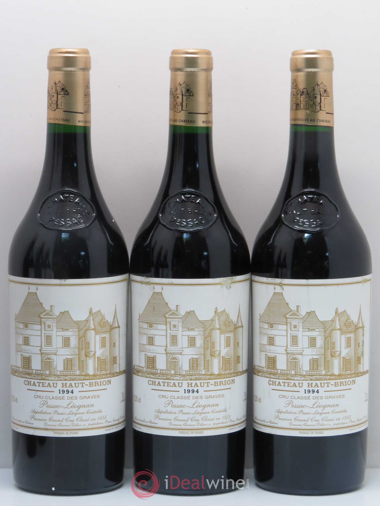Château Haut Brion 1er Grand Cru Classé 1994 - Lot de 6 bouteilles - 2