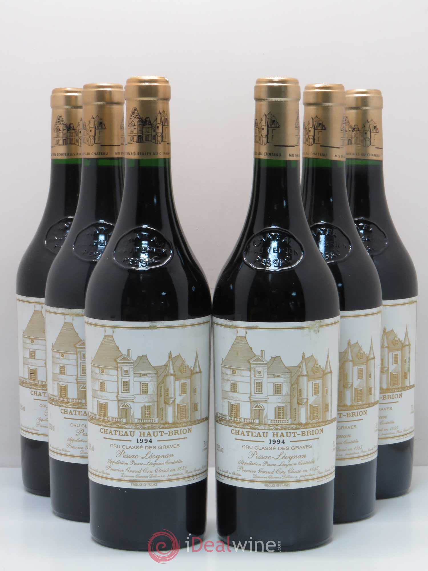 Château Haut Brion 1er Grand Cru Classé 1994 - Lot de 6 bouteilles - 0