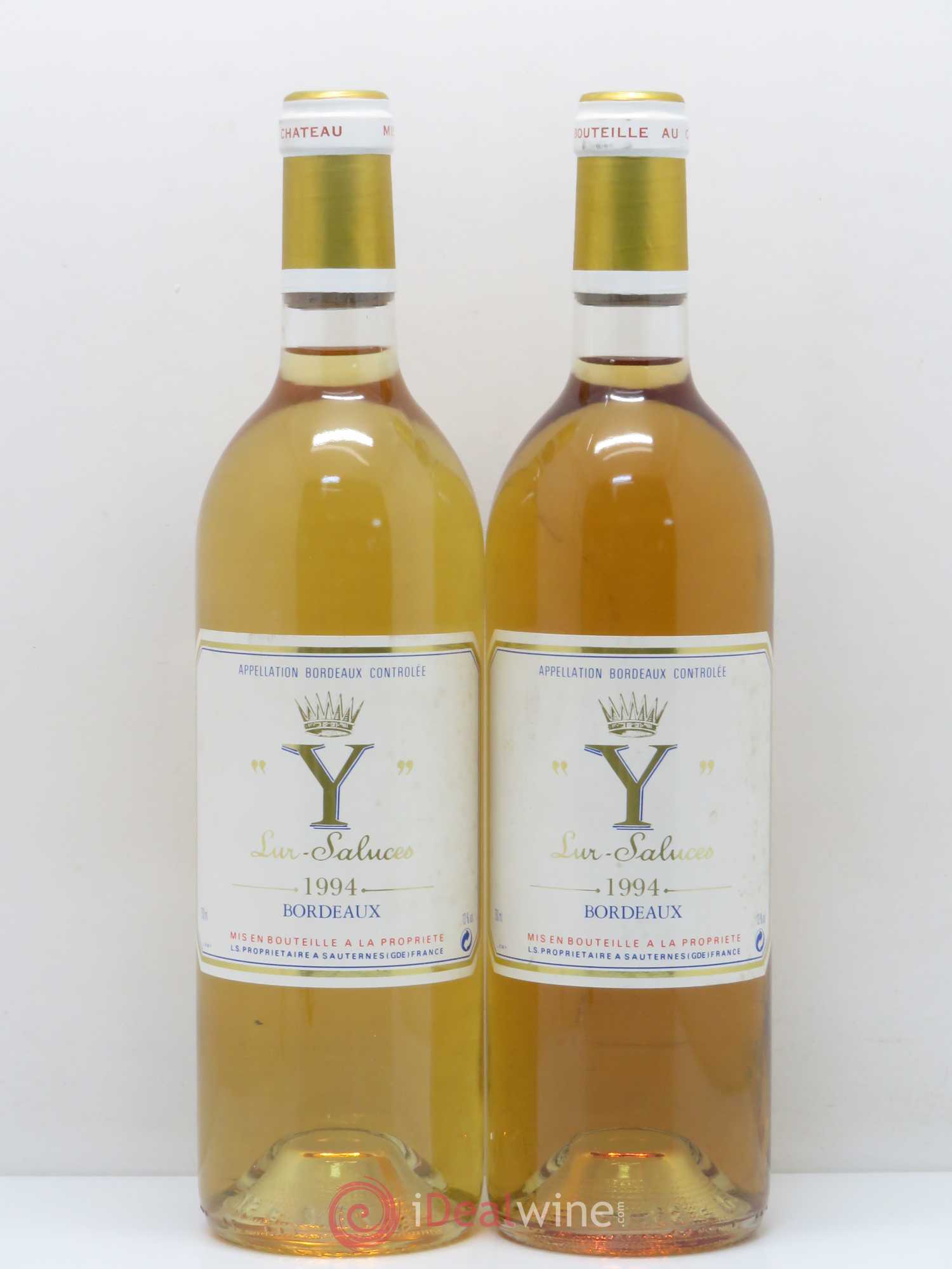 Y de Yquem 1994 - Lot de 2 bouteilles - 0