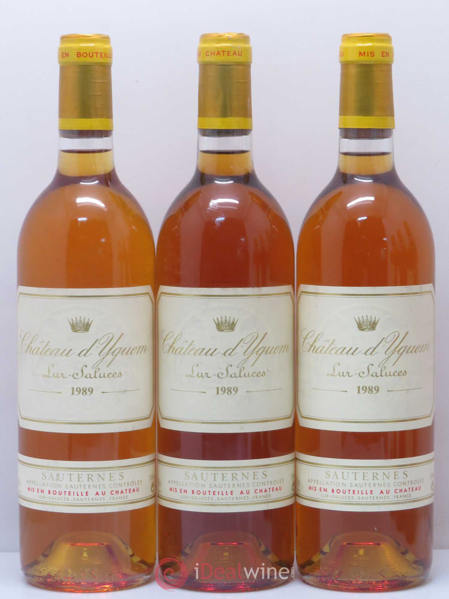 Château d' Yquem 1er Cru Classé Supérieur 1989 - Lotto di 6 bottiglie - 2
