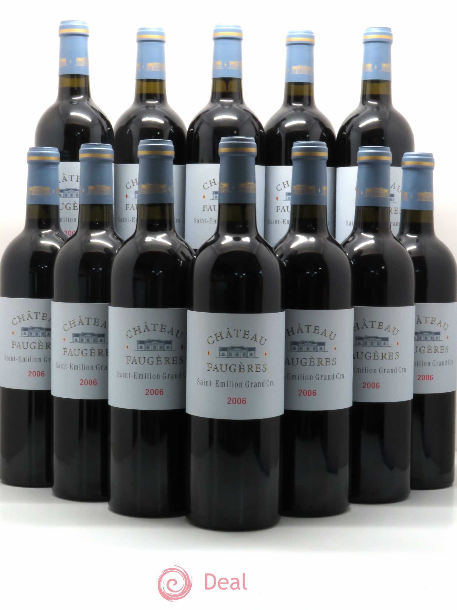 Château Faugères Grand Cru Classé 2006 - Lot de 12 bouteilles - 0