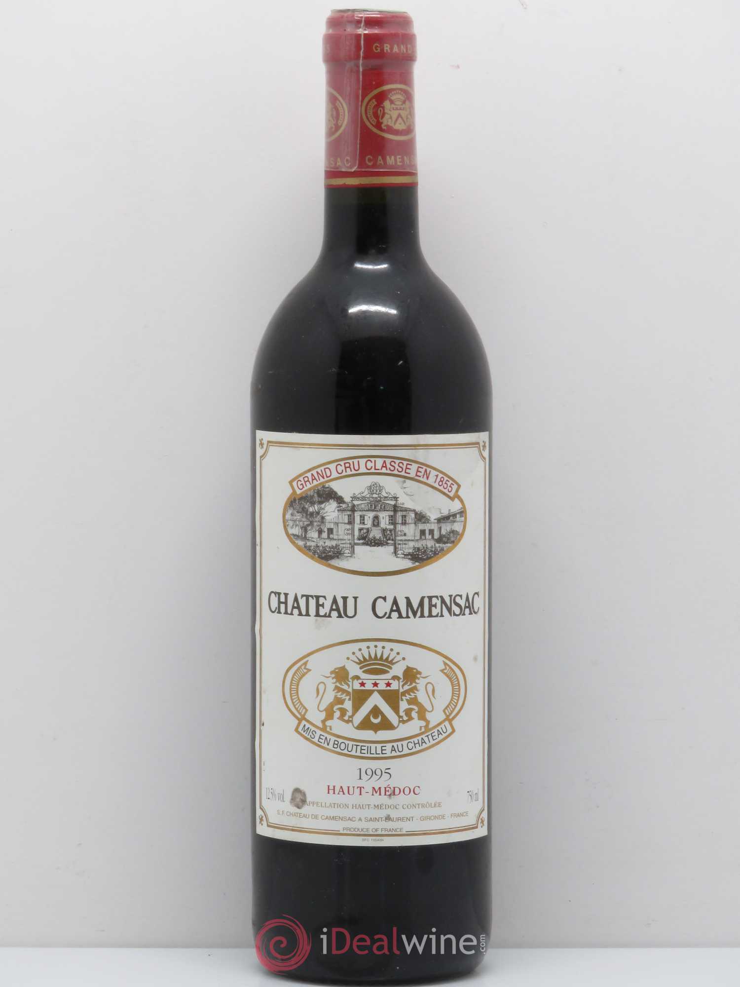 Château Camensac 5ème Grand Cru Classé 1995 - Lot de 1 bouteille - 0