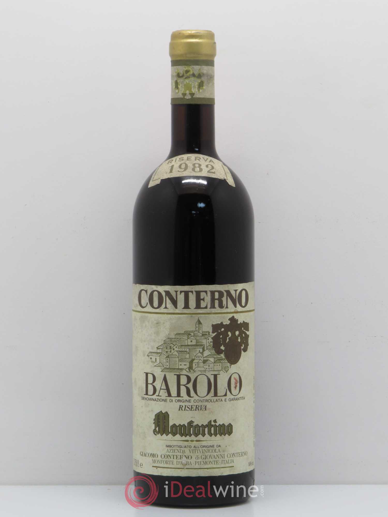Barolo DOCG Riserva Monfortino Giacomo Conterno 1982 - Lot of 1 bottle - 0