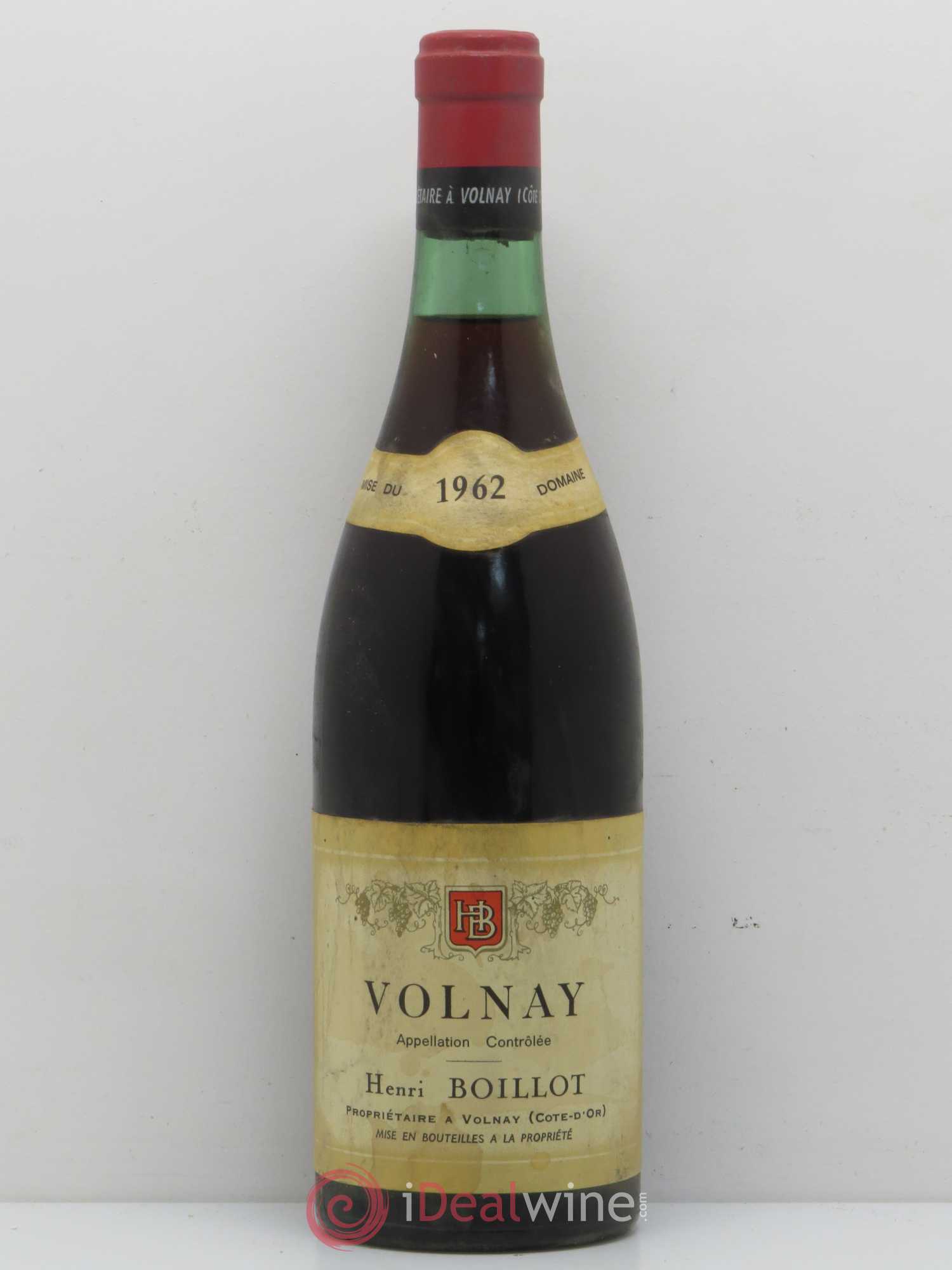 Volnay Henri Boillot 1962 - Lot de 1 bouteille - 0