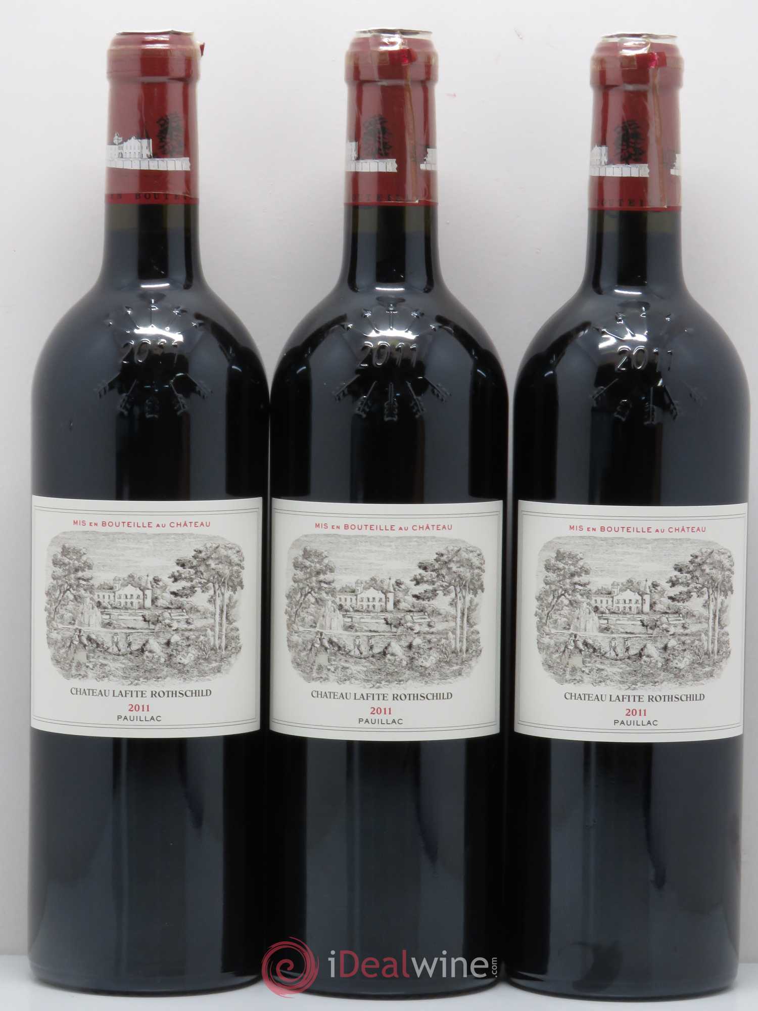 Château Lafite Rothschild 1er Grand Cru Classé 2011 - Lot de 12 bouteilles - 1