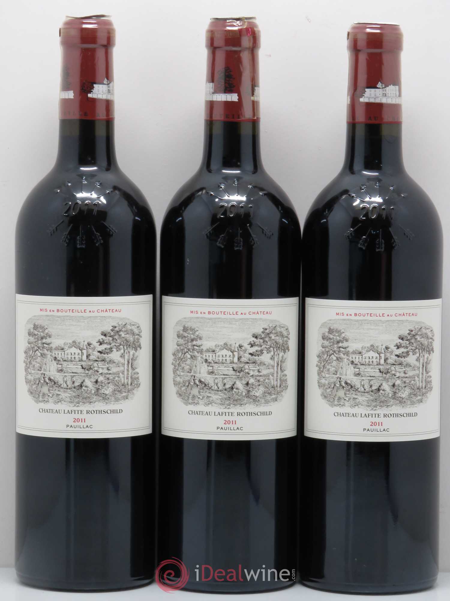 Château Lafite Rothschild 1er Grand Cru Classé 2011 - Lot de 12 bouteilles - 2