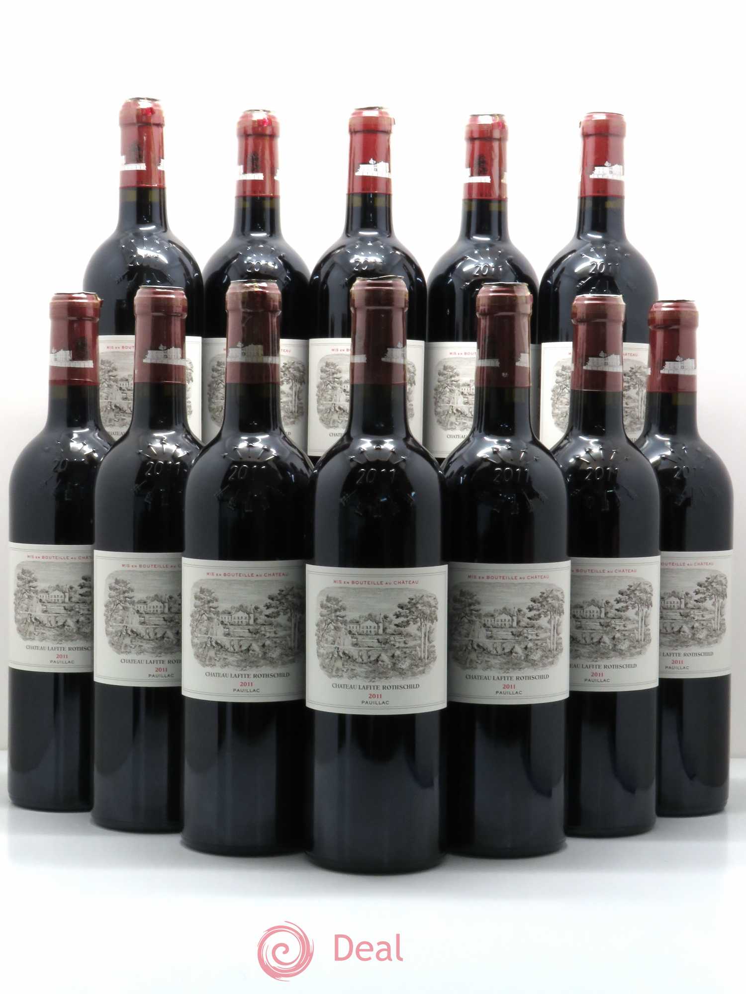 Château Lafite Rothschild 1er Grand Cru Classé 2011 - Lot de 12 bouteilles - 0