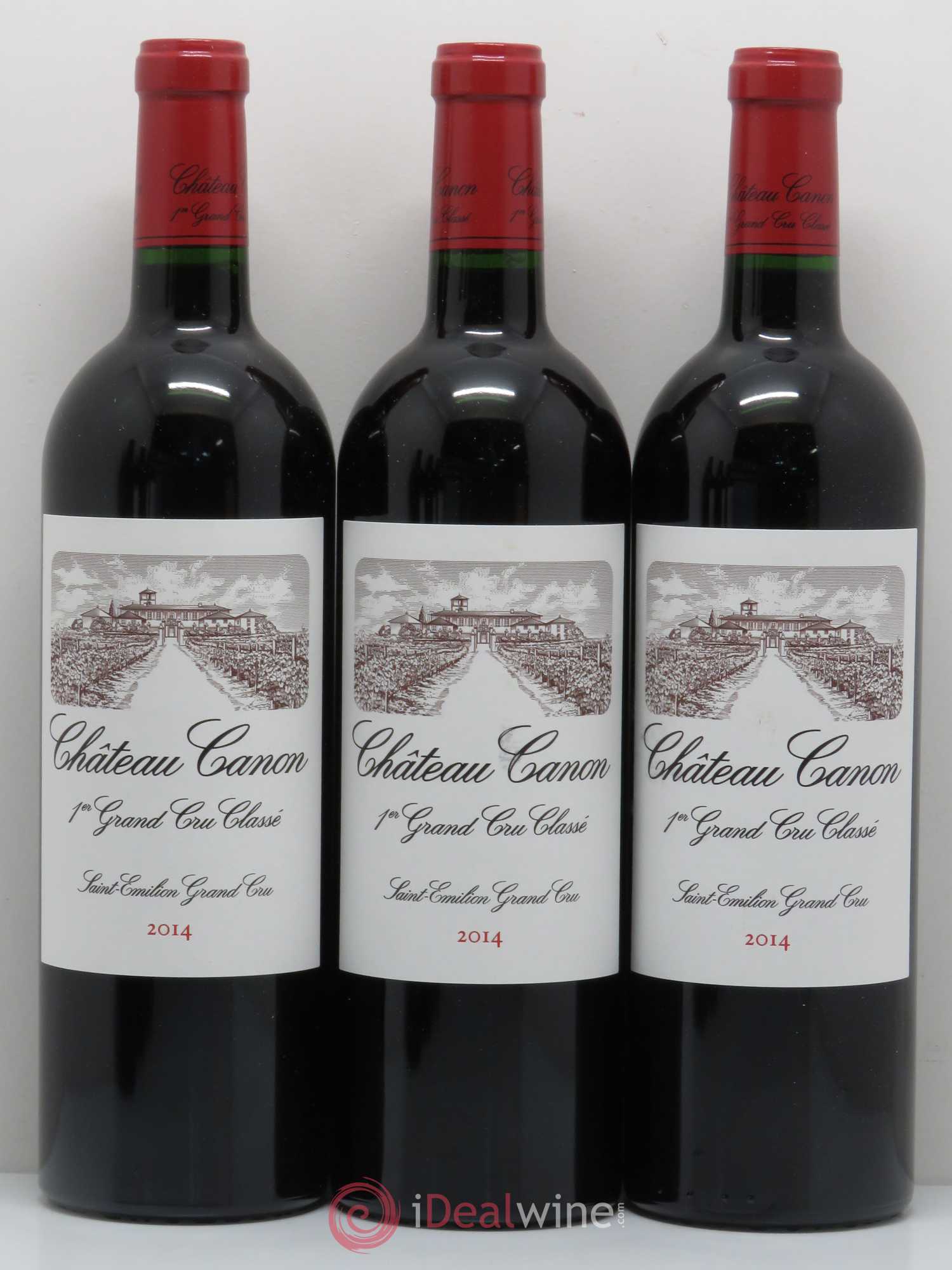 Château Canon 1er Grand Cru Classé B 2014 - Lot de 6 bouteilles - 1