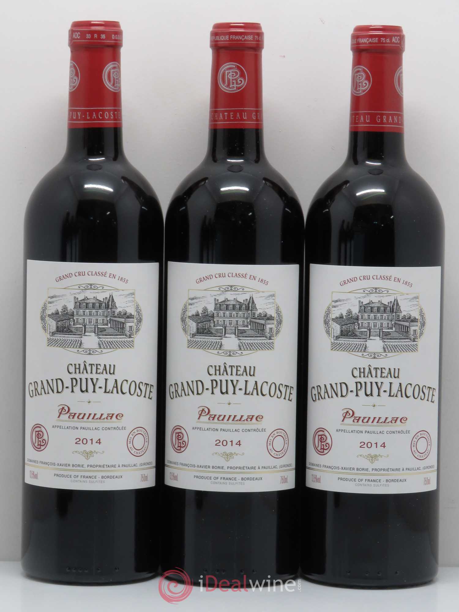 Château Grand Puy Lacoste 5ème Grand Cru Classé 2014 - Lot de 6 bouteilles - 2