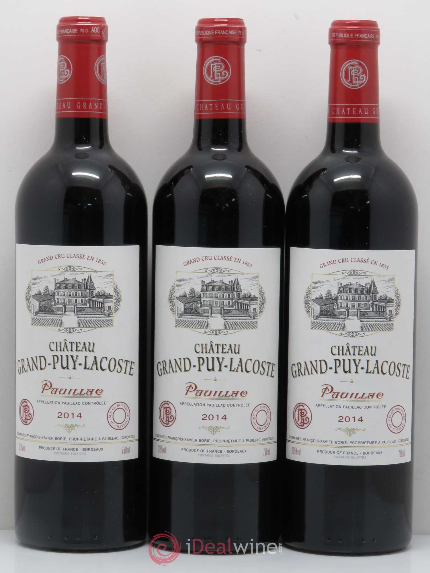 Château Grand Puy Lacoste 5ème Grand Cru Classé 2014 - Lot de 6 bouteilles - 2