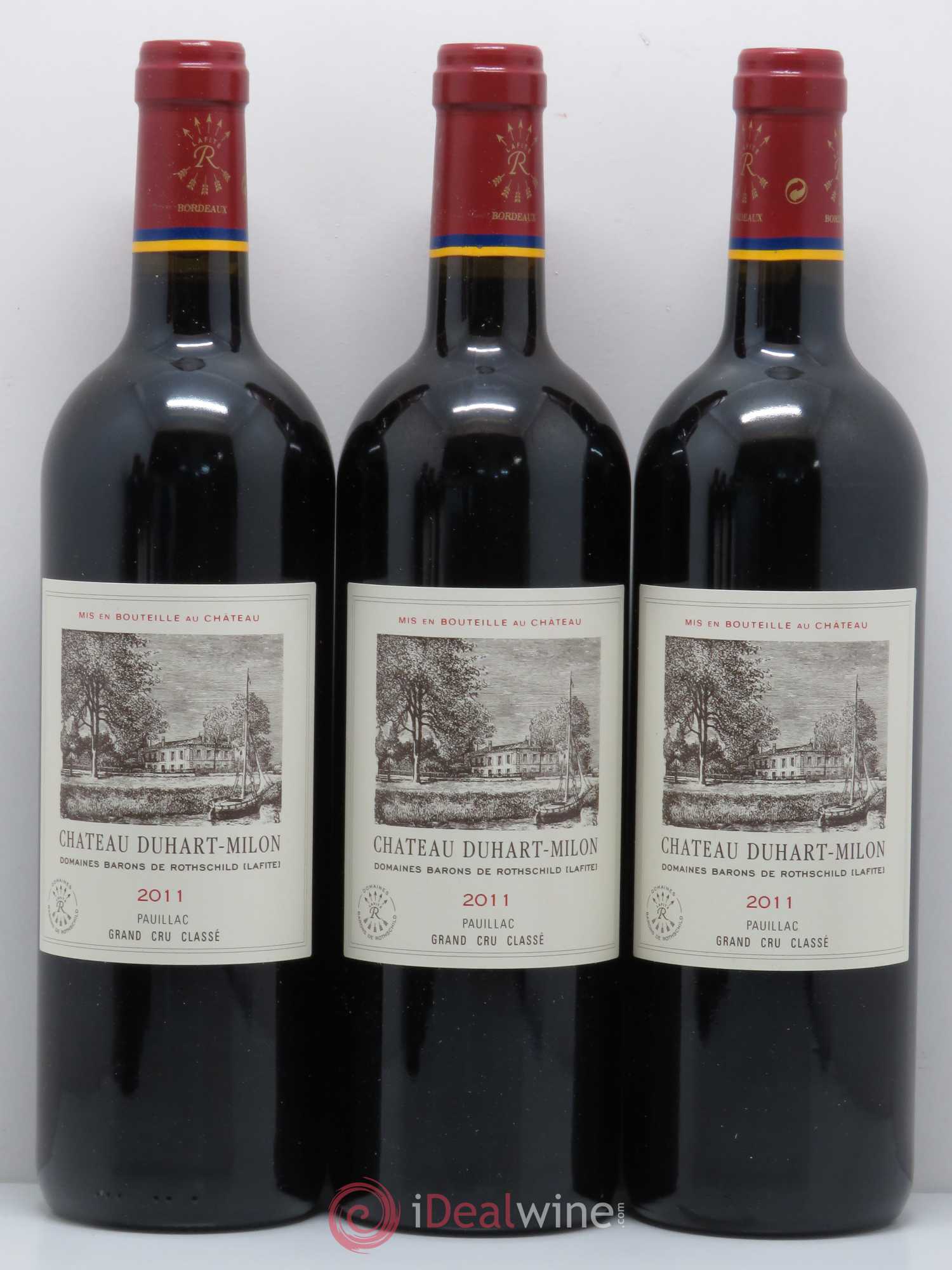 Château Duhart-Milon 4ème Grand Cru Classé 2011 - Lot de 12 bouteilles - 1