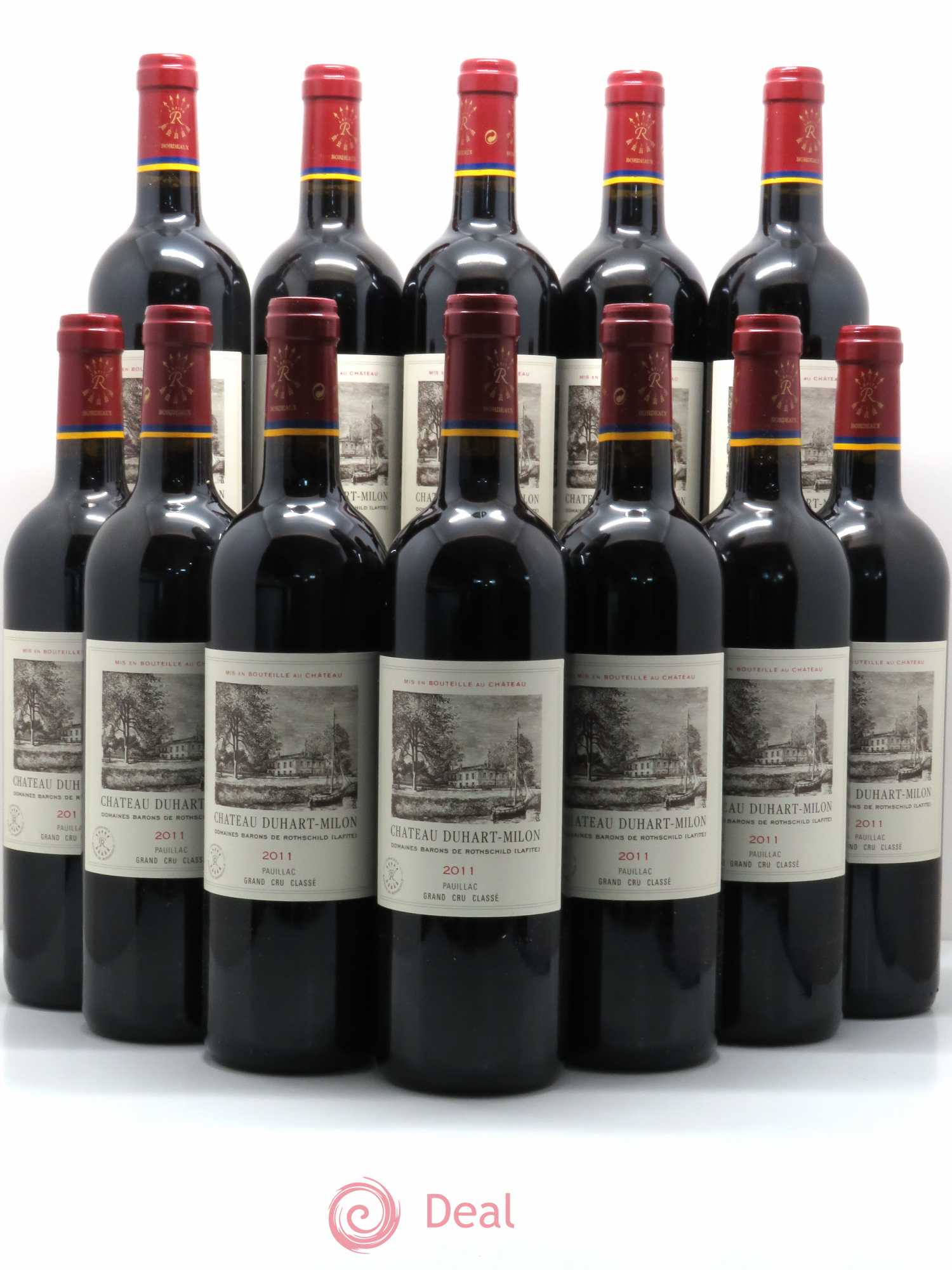 Château Duhart-Milon 4ème Grand Cru Classé 2011 - Lot de 12 bouteilles - 0