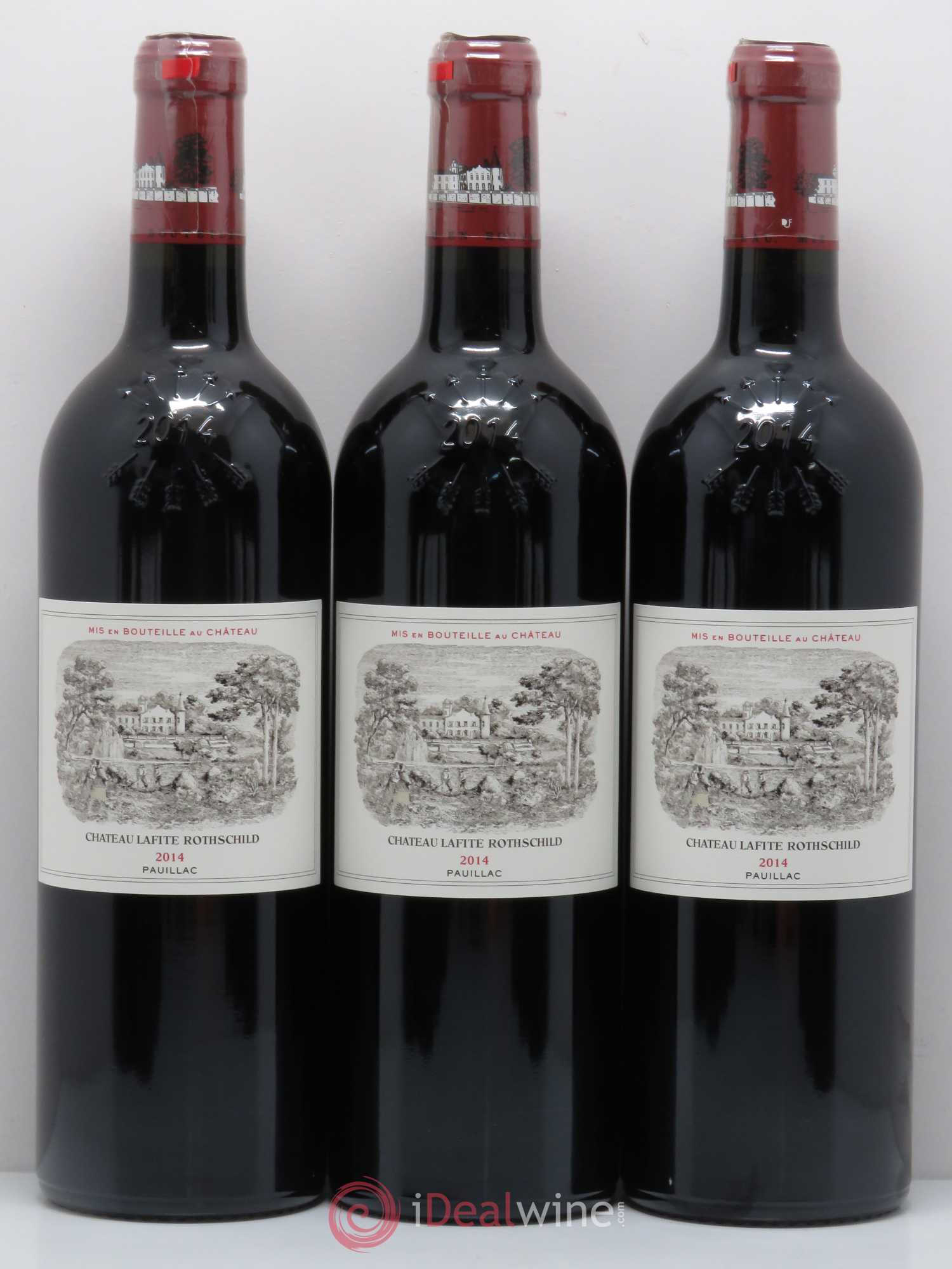 Château Lafite Rothschild 1er Grand Cru Classé 2014 - Lot de 12 bouteilles - 1