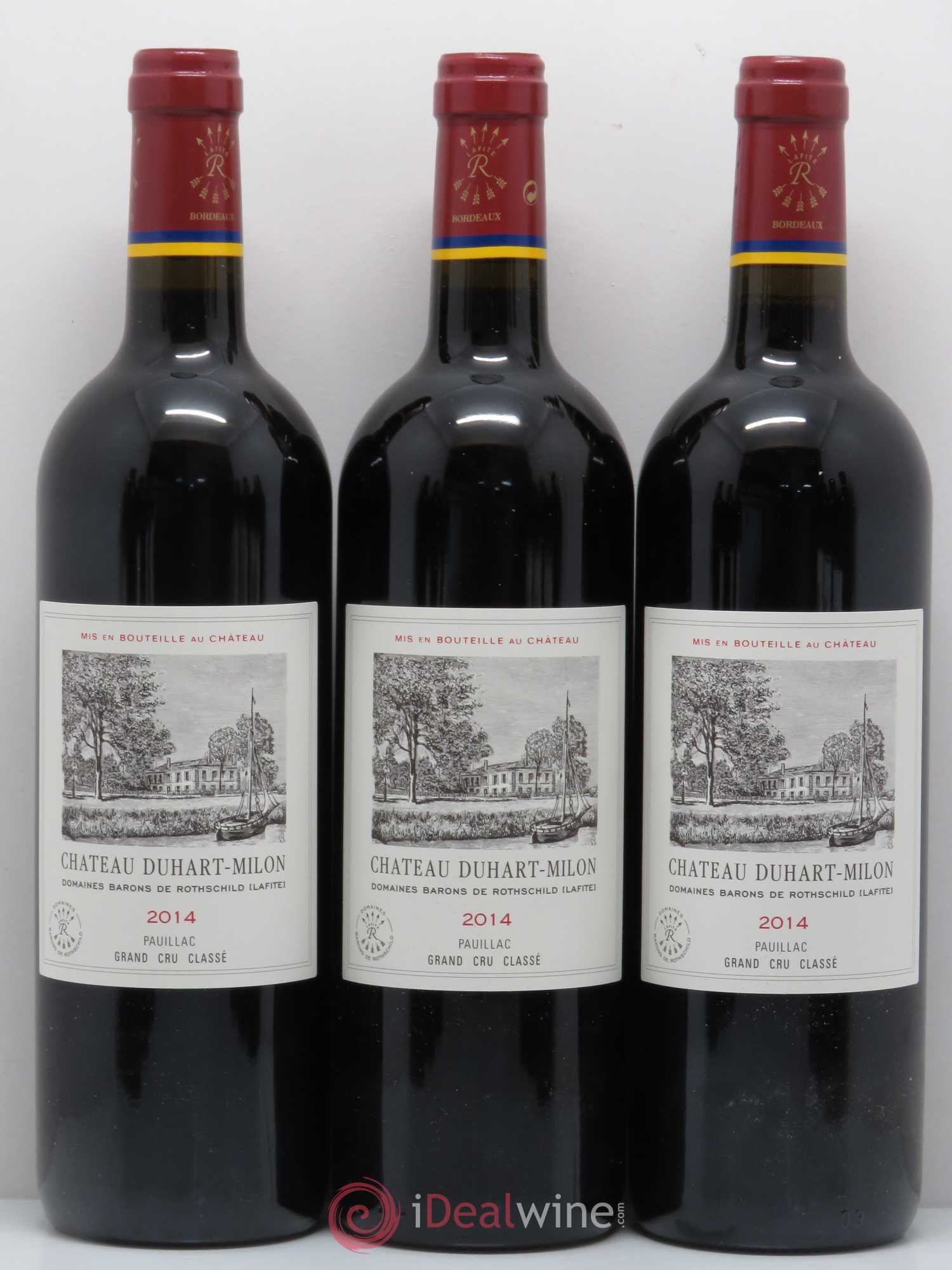 Château Duhart-Milon 4ème Grand Cru Classé 2014 - Lot de 12 bouteilles - 1