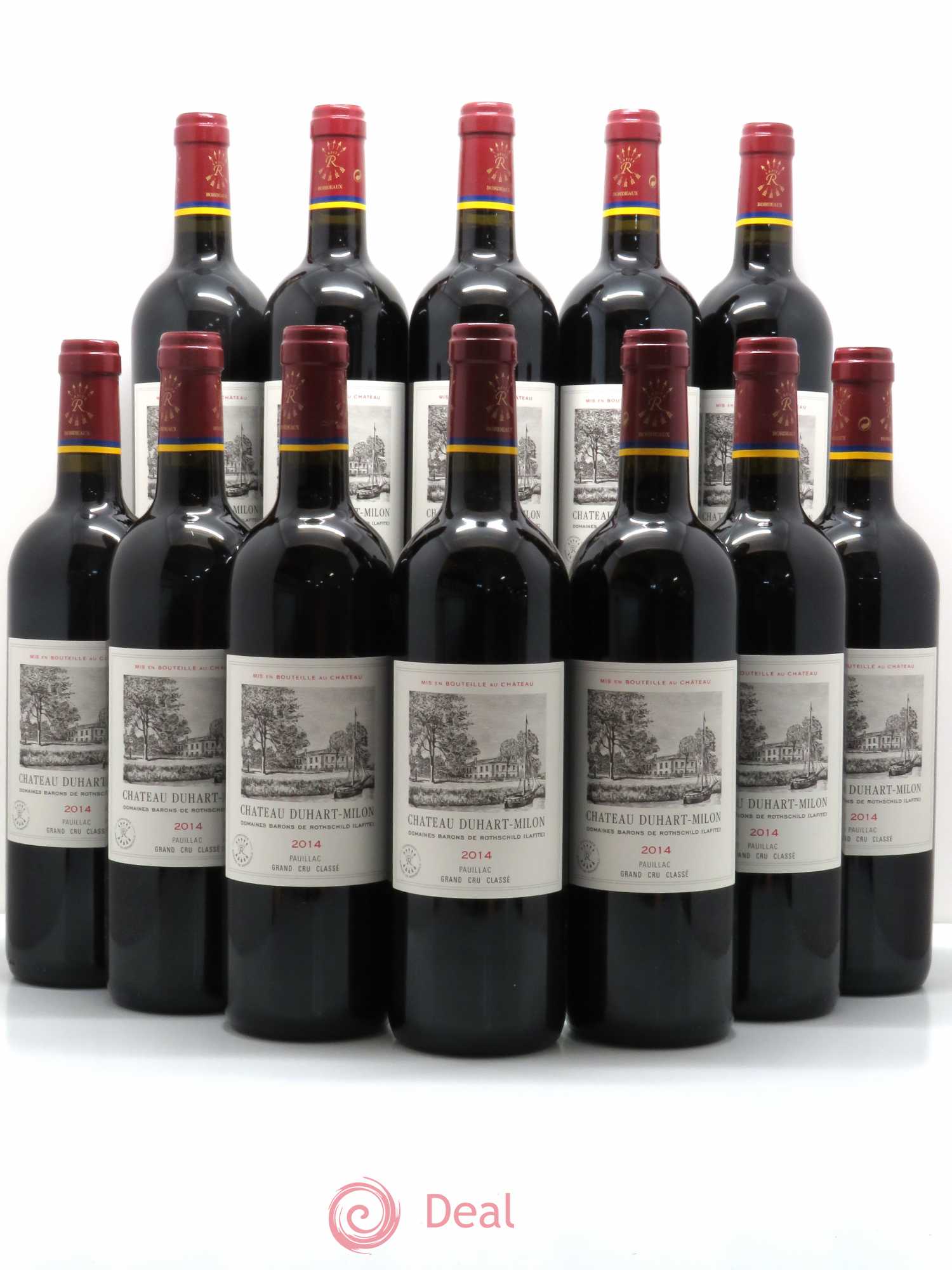 Château Duhart-Milon 4ème Grand Cru Classé 2014 - Lot de 12 bouteilles - 0