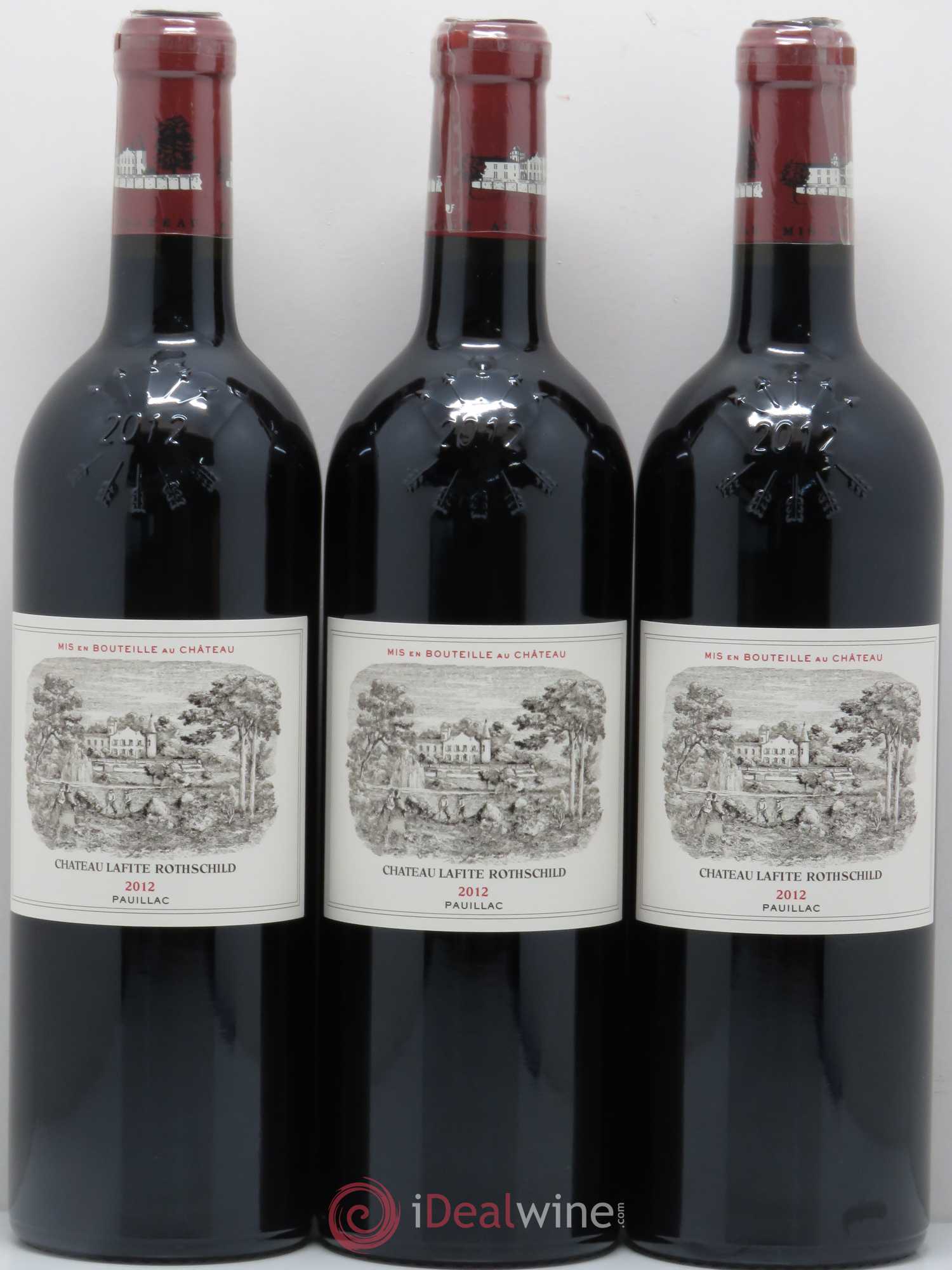 Château Lafite Rothschild 1er Grand Cru Classé 2012 - Lot de 12 bouteilles - 1