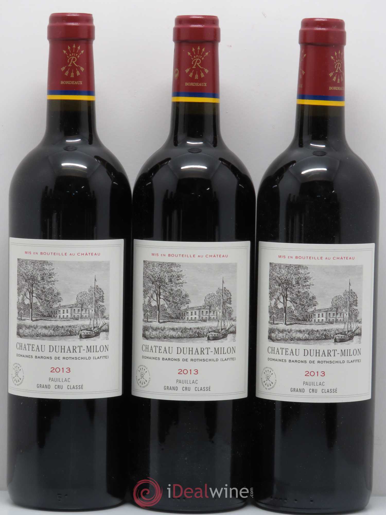 Château Duhart-Milon 4ème Grand Cru Classé 2013 - Lot de 12 bouteilles - 1