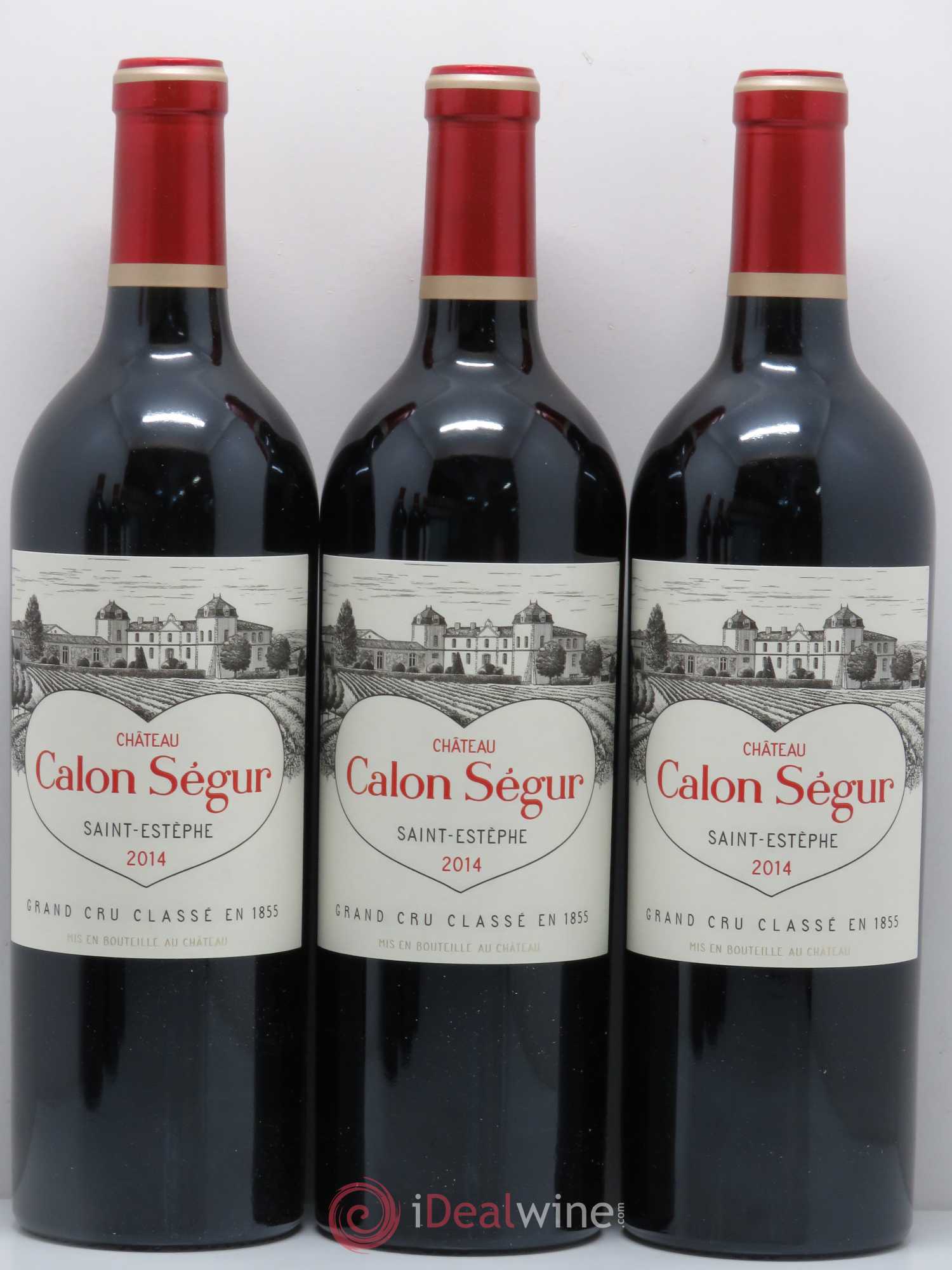 Château Calon Ségur 3ème Grand Cru Classé 2014 - Lot de 6 bouteilles - 1