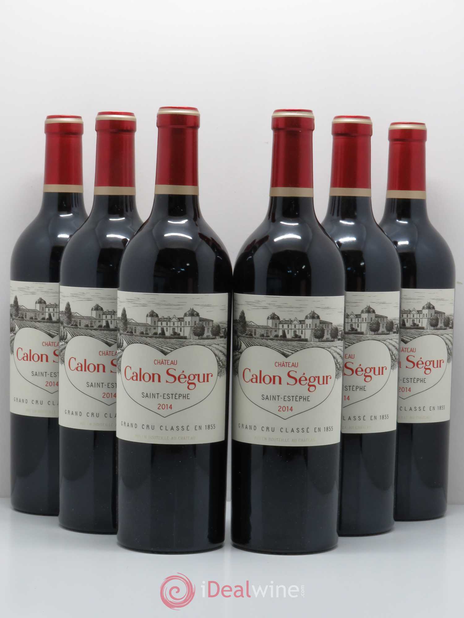 Château Calon Ségur 3ème Grand Cru Classé 2014 - Lot de 6 bouteilles - 0