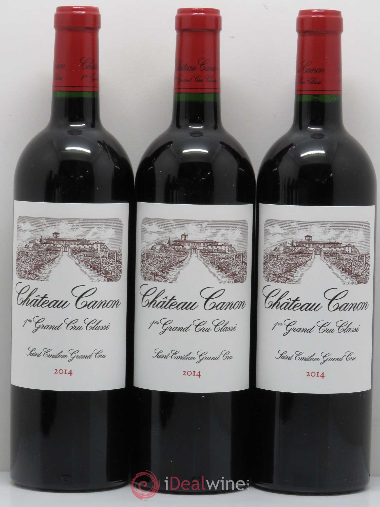 Château Canon 1er Grand Cru Classé B 2014 - Lot de 6 bouteilles - 1