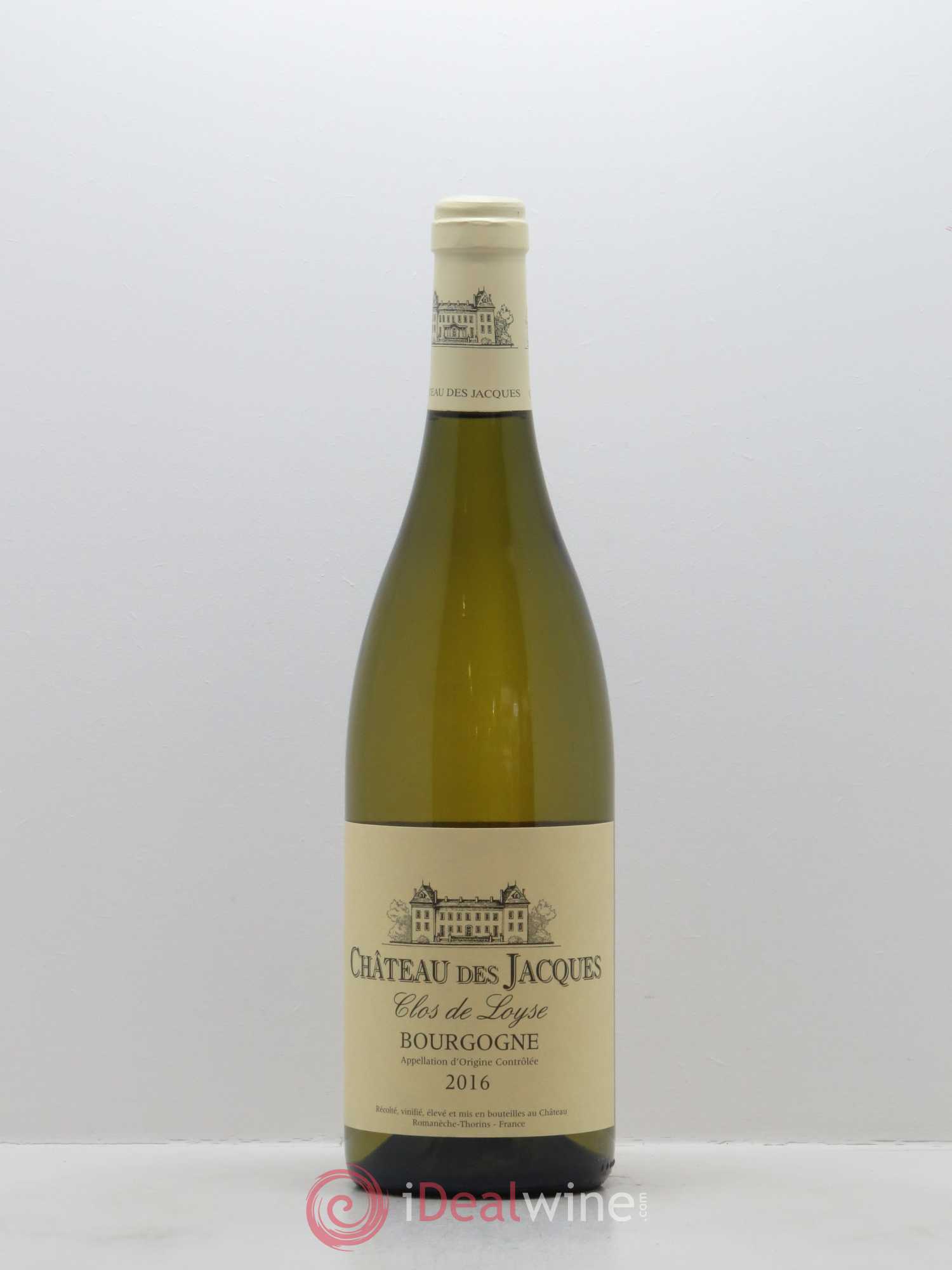 Bourgogne Clos de Loyse Château des Jacques 2016 - Lot de 1 bouteille - 0