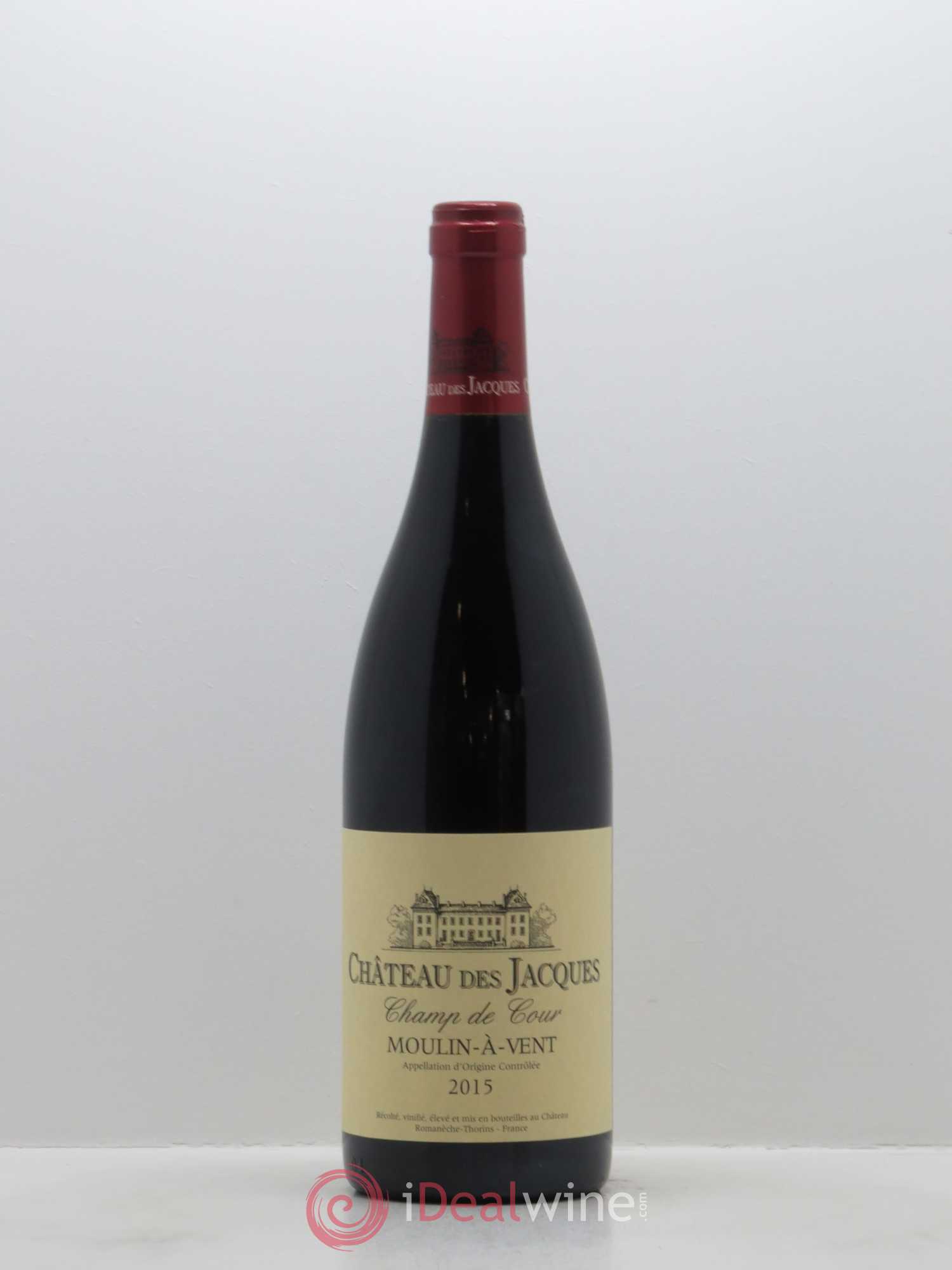 Moulin-à-Vent Champ de Cour Château des Jacques 2015 - Lot de 1 bouteille - 0