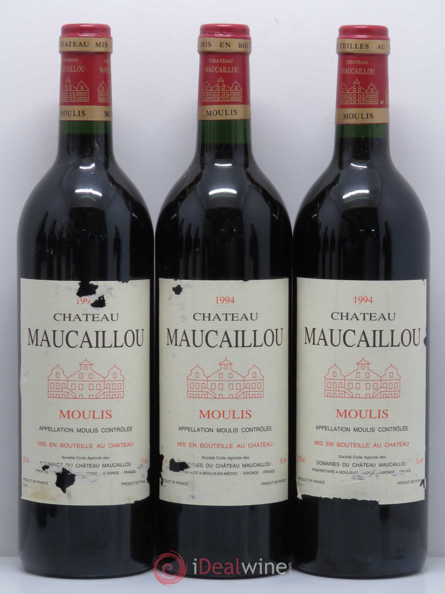 Château Maucaillou 1994 - Lot de 12 bouteilles - 2