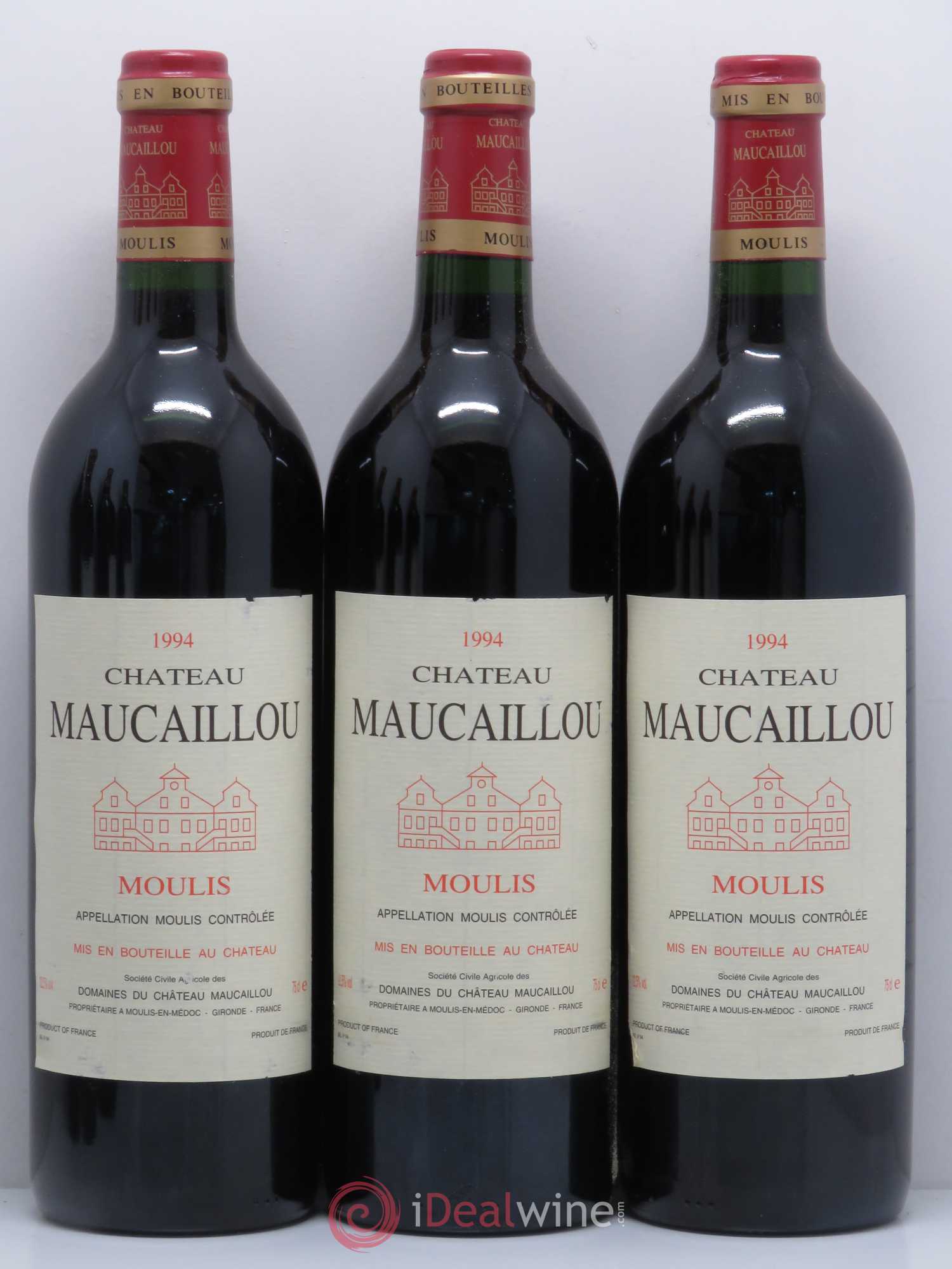 Château Maucaillou 1994 - Lot de 12 bouteilles - 3