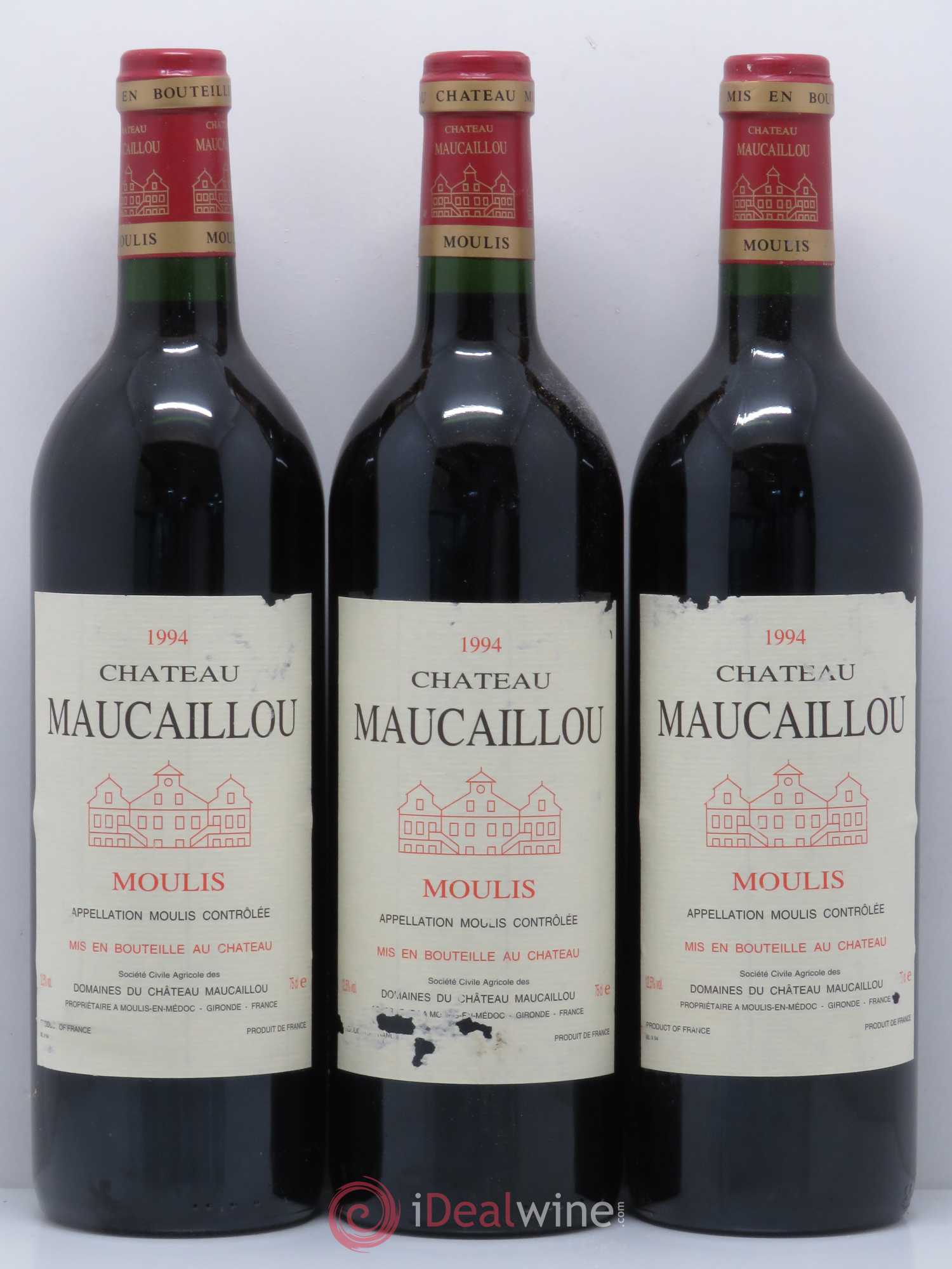 Château Maucaillou 1994 - Lot de 12 bouteilles - 4