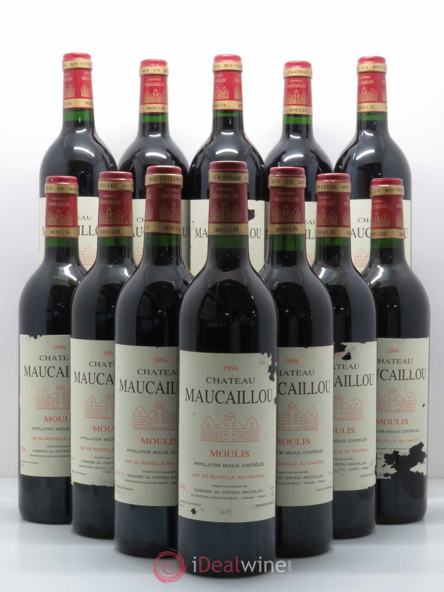 Château Maucaillou 1994 - Lot de 12 bouteilles - 0