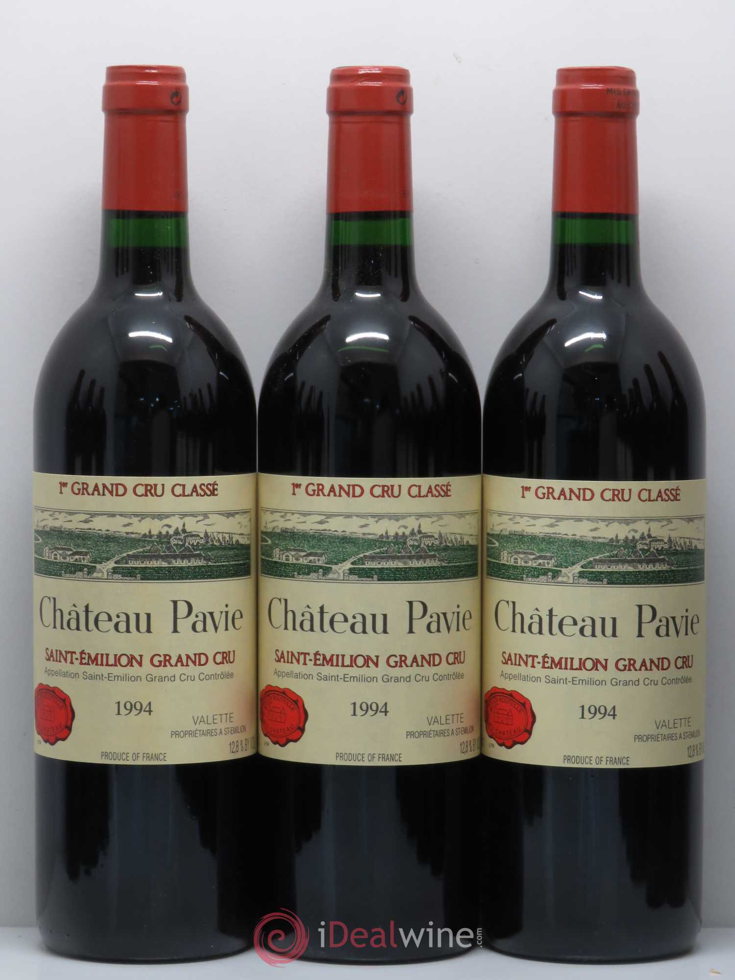 Château Pavie 1er Grand Cru Classé A 1994 - Lot de 12 bouteilles - 1