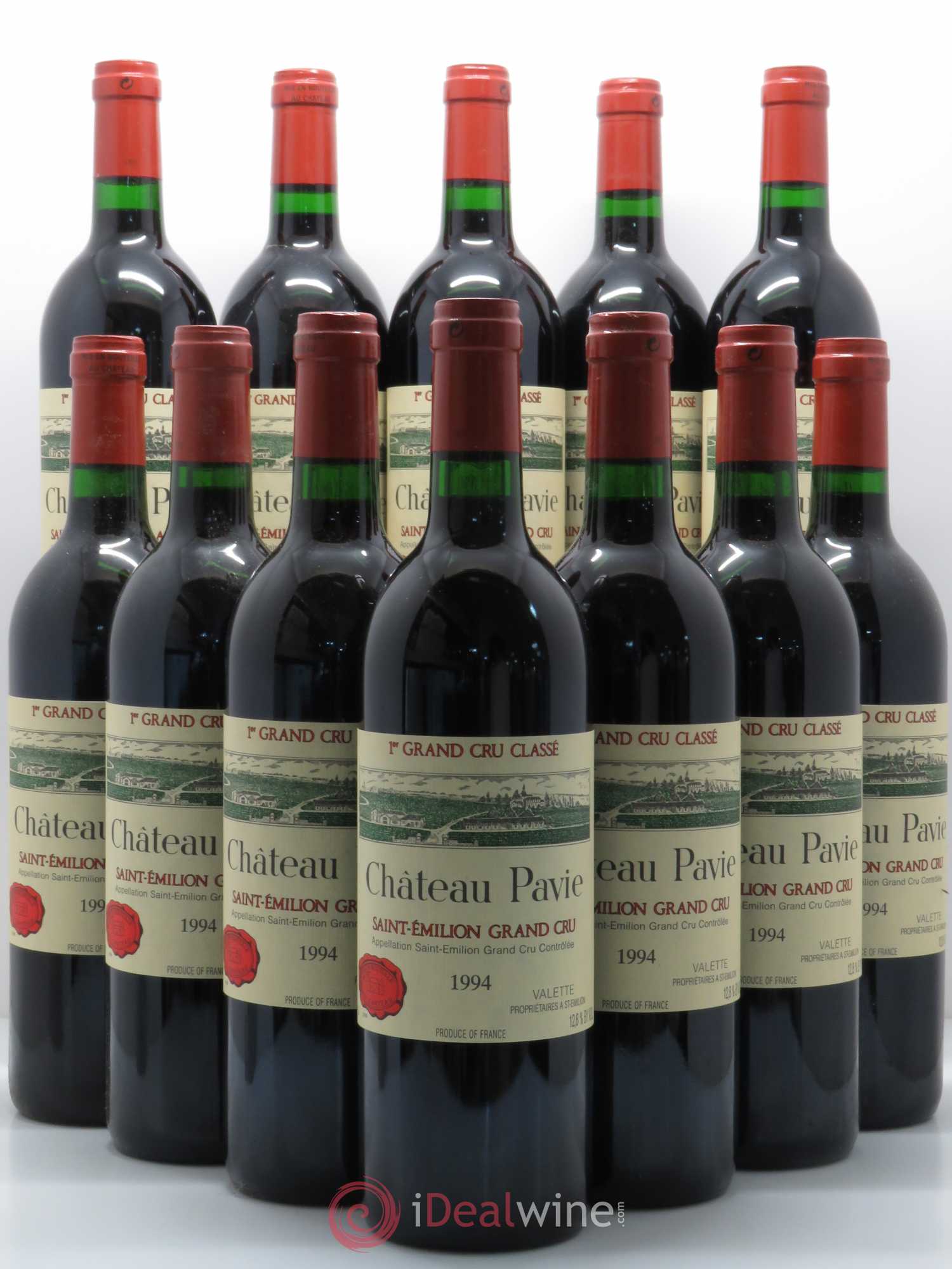 Château Pavie 1er Grand Cru Classé A 1994 - Lot de 12 bouteilles - 0