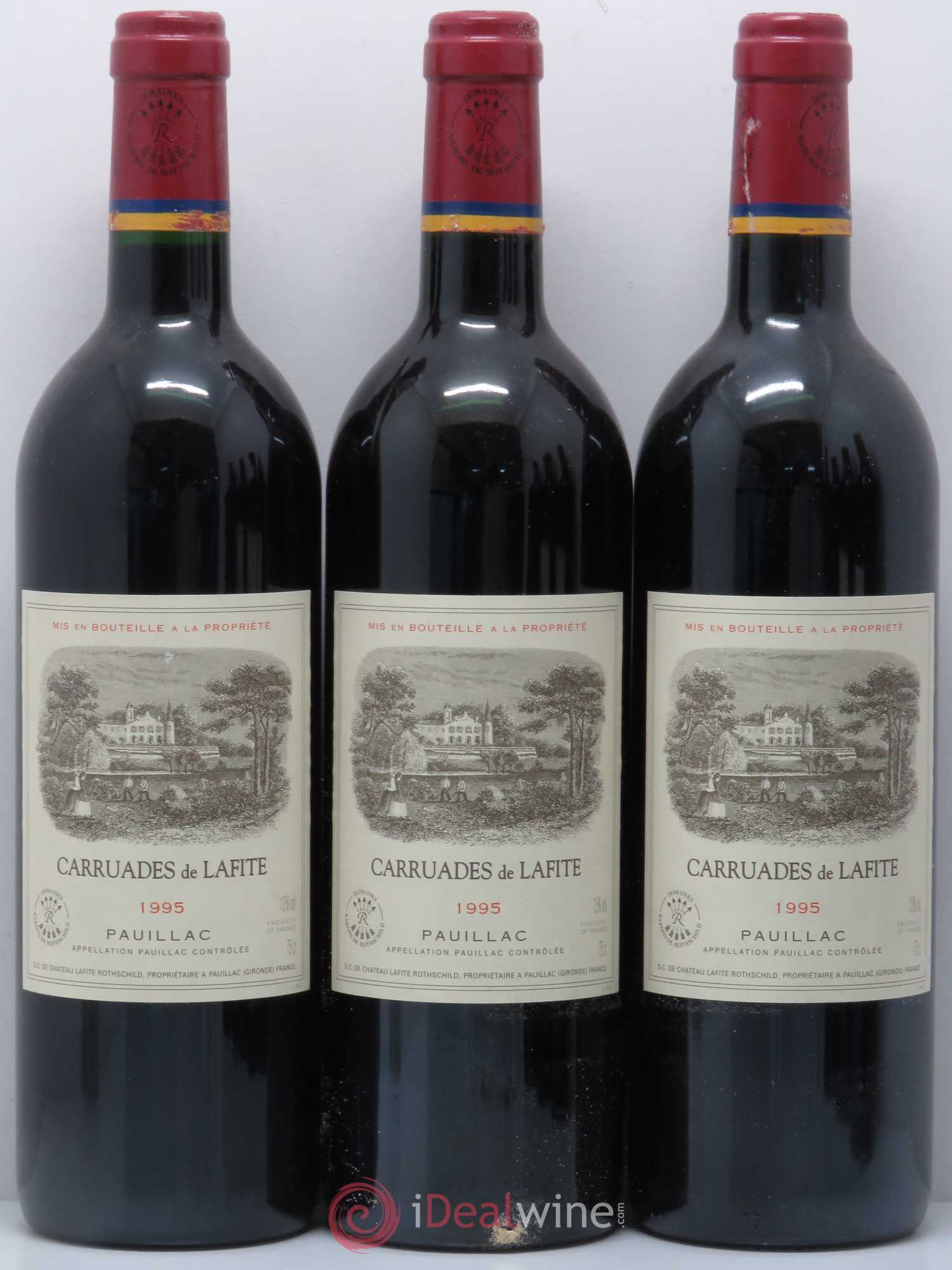 Carruades de Lafite Rothschild Second Vin 1995 - Lot de 6 bouteilles - 2