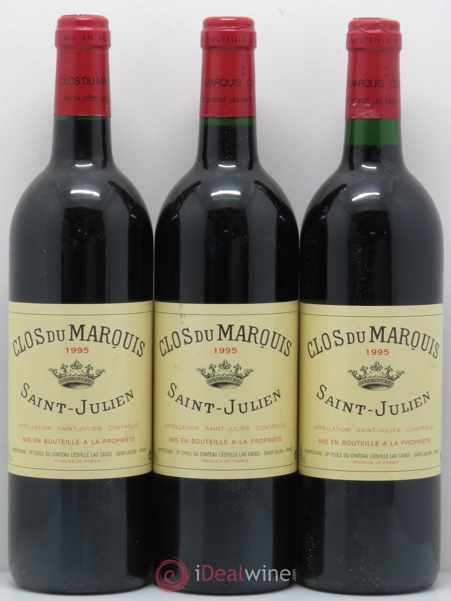 Clos du Marquis 1995 - Lot de 6 bouteilles - 2