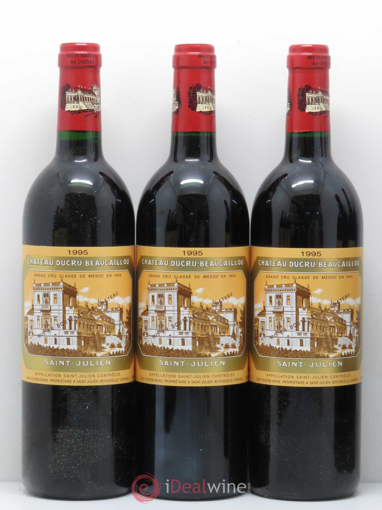 Château Ducru Beaucaillou 2ème Grand Cru Classé 1995 - Lot de 8 bouteilles - 2