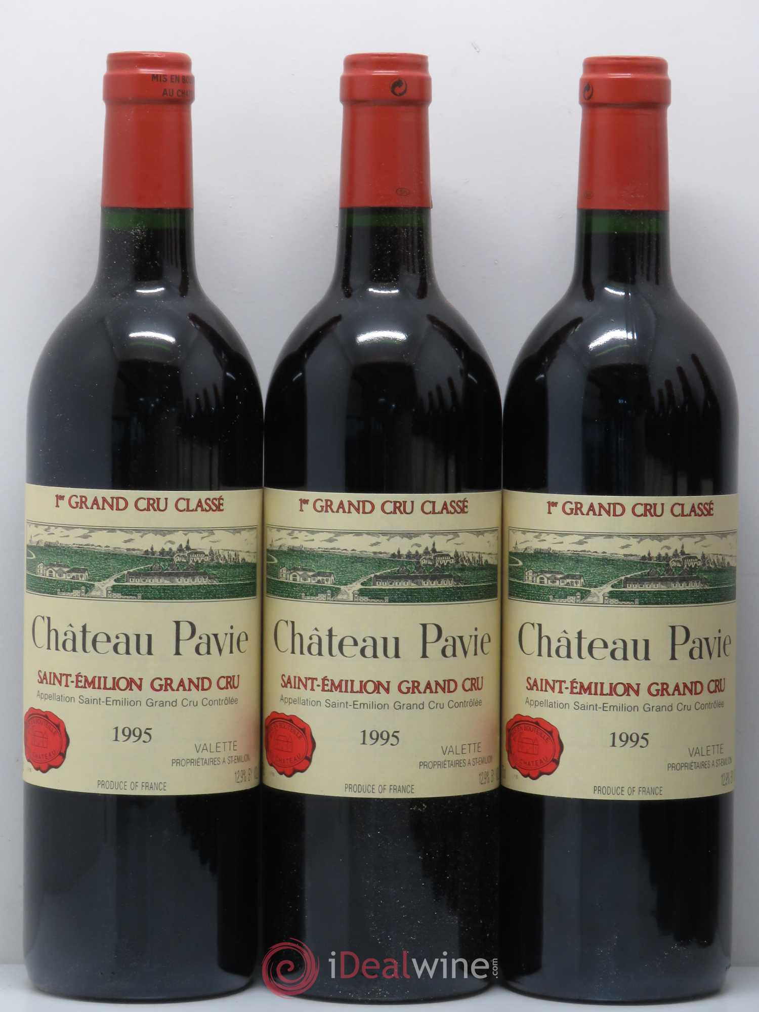Château Pavie 1er Grand Cru Classé A 1995 - Lot de 12 bouteilles - 2