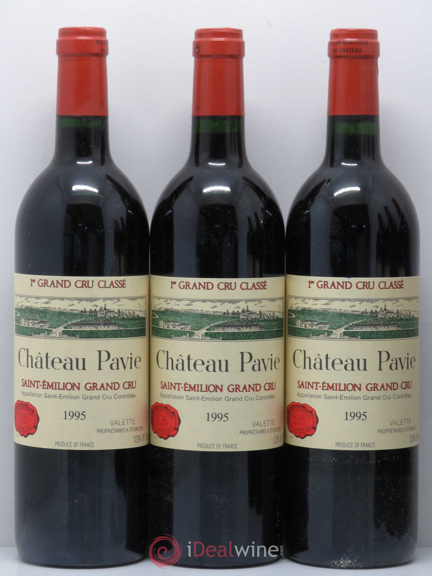 Château Pavie 1er Grand Cru Classé A 1995 - Lot de 12 bouteilles - 3