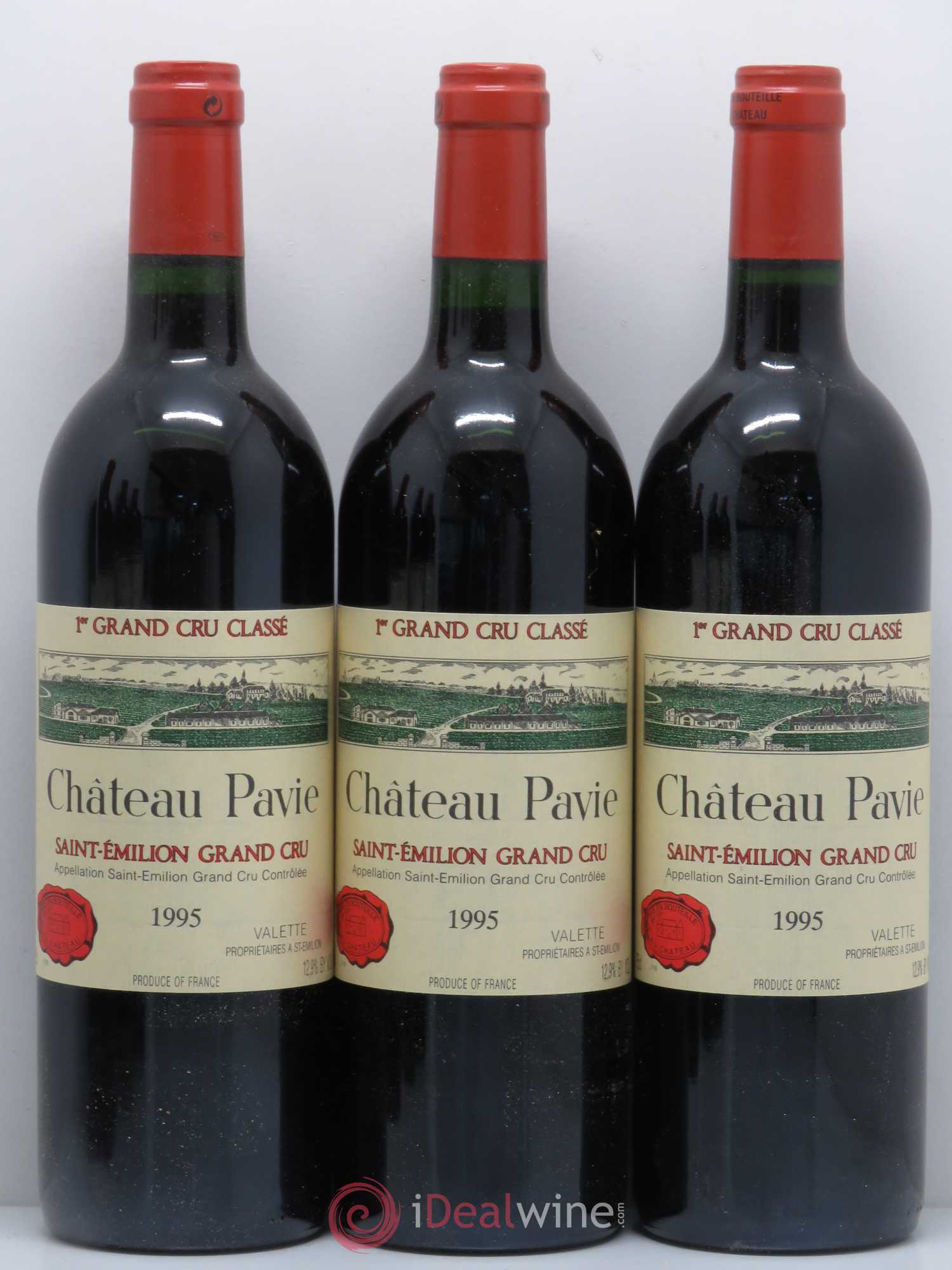 Château Pavie 1er Grand Cru Classé A 1995 - Lot de 12 bouteilles - 4