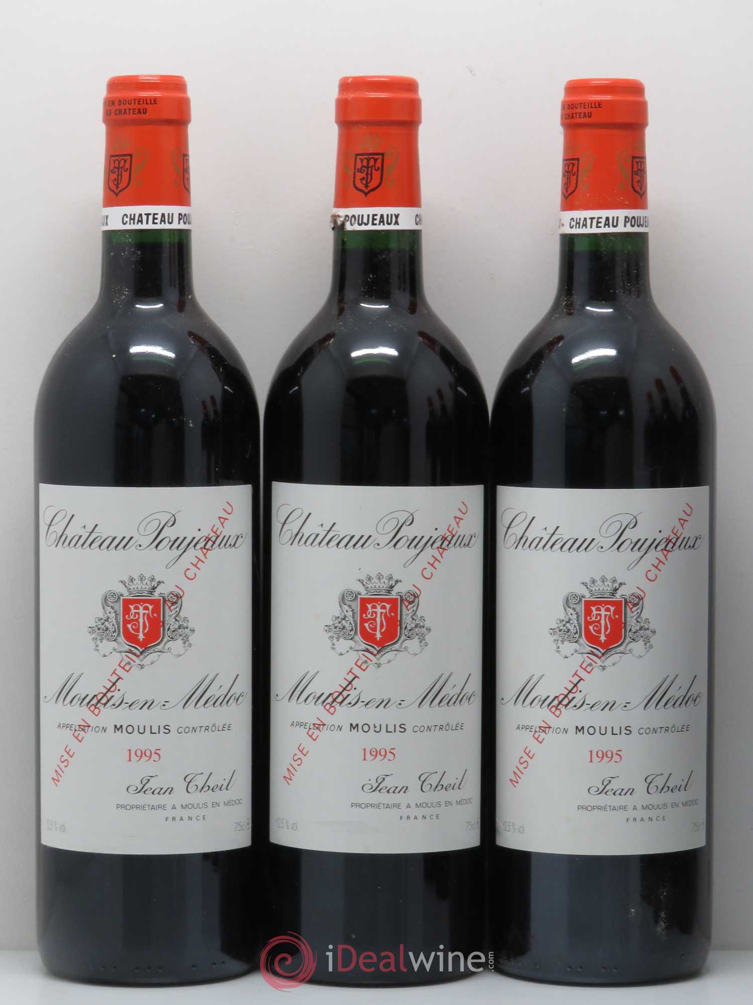 Château Poujeaux 1995 - Lot de 12 bouteilles - 3