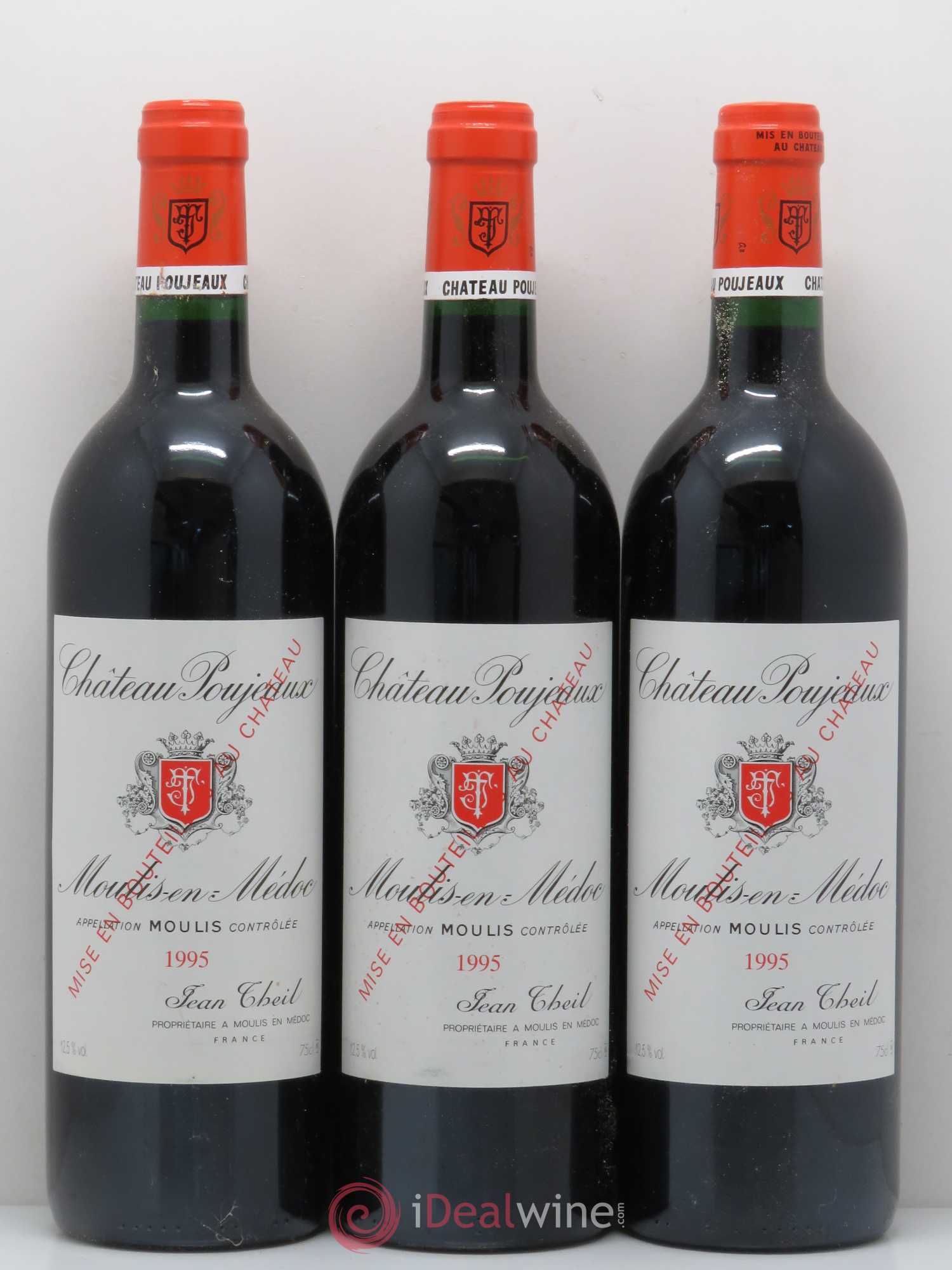 Château Poujeaux 1995 - Lot de 12 bouteilles - 4