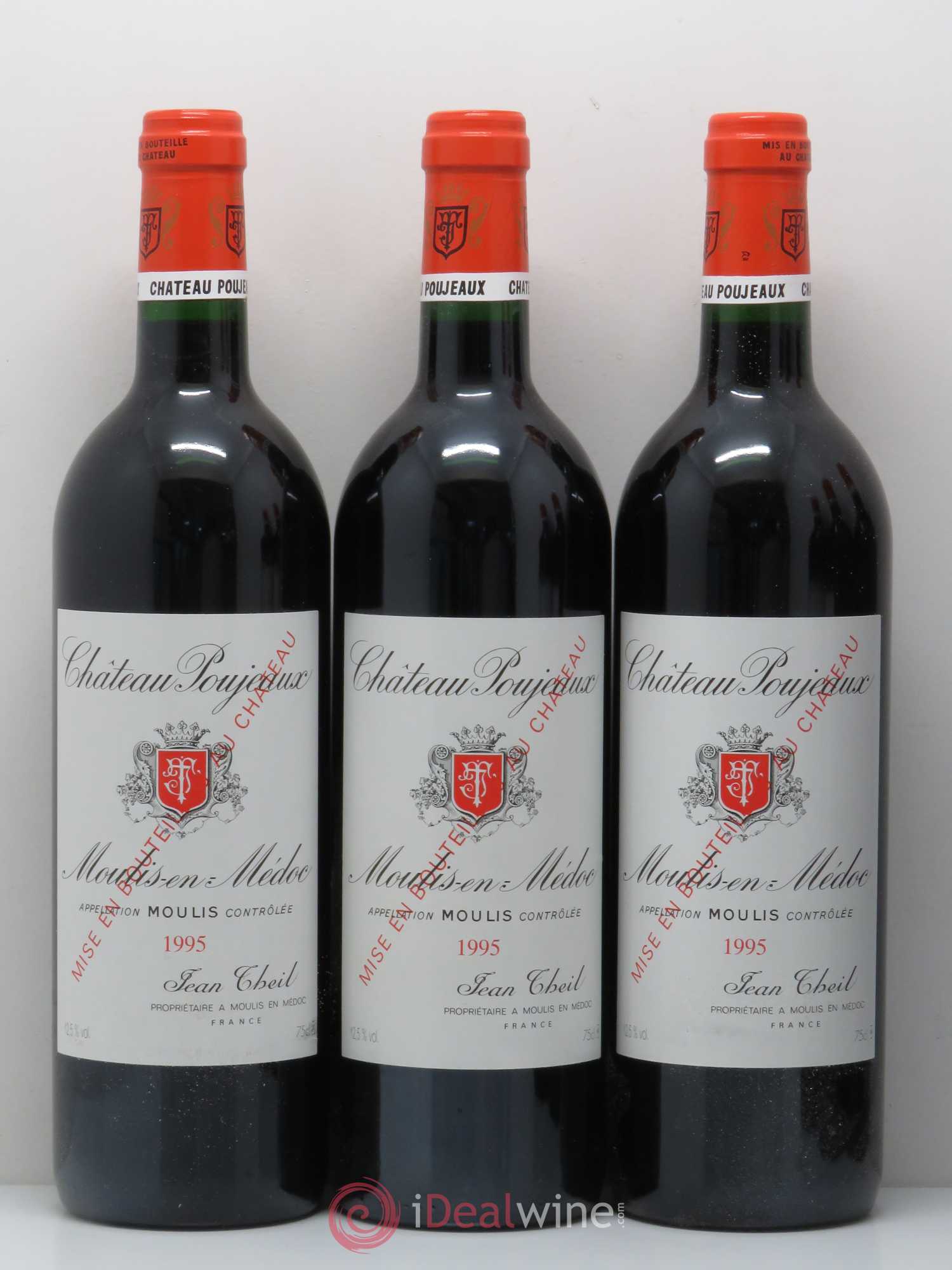 Château Poujeaux 1995 - Lot de 12 bouteilles - 3