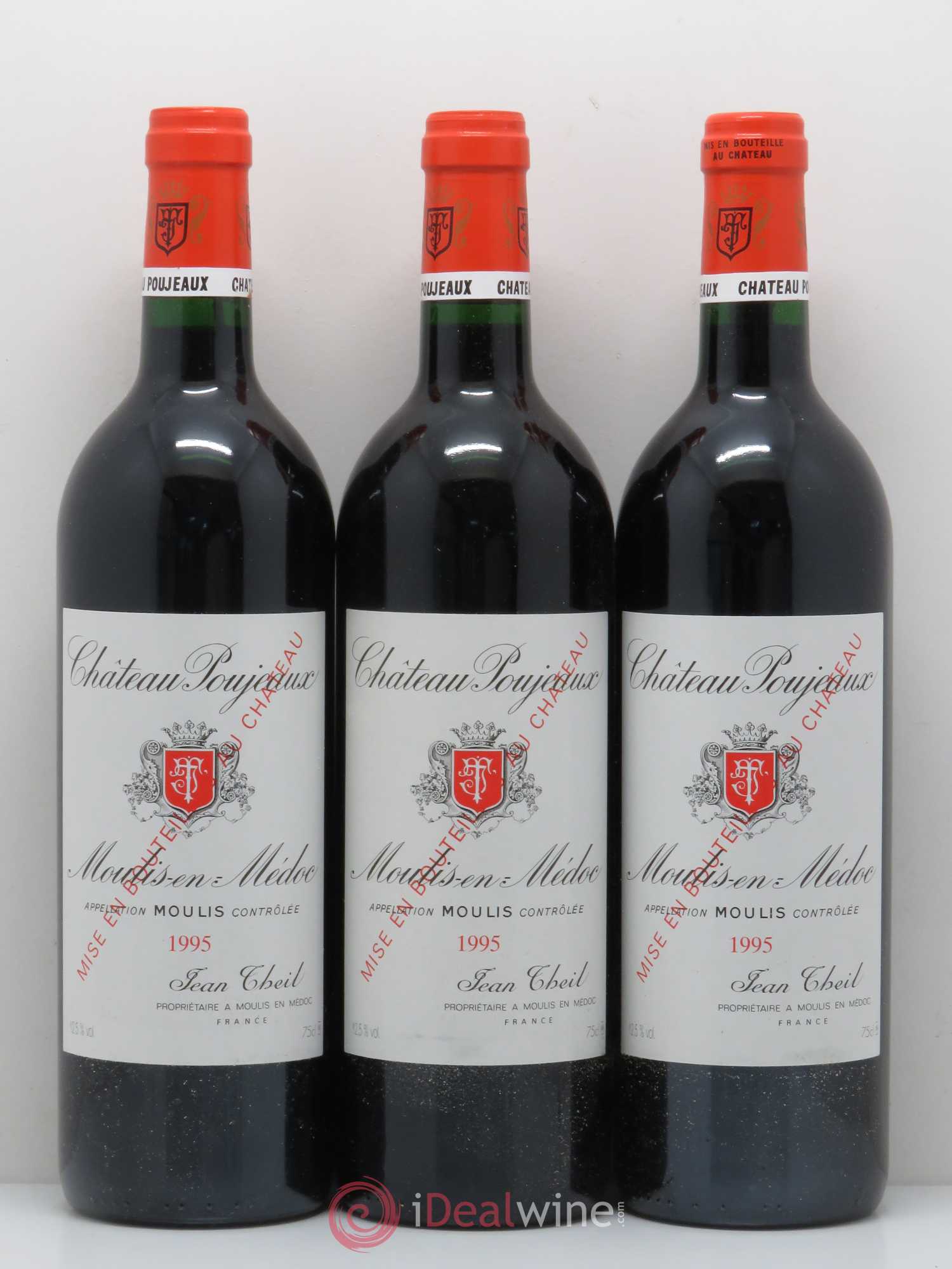 Château Poujeaux 1995 - Lot de 12 bouteilles - 4