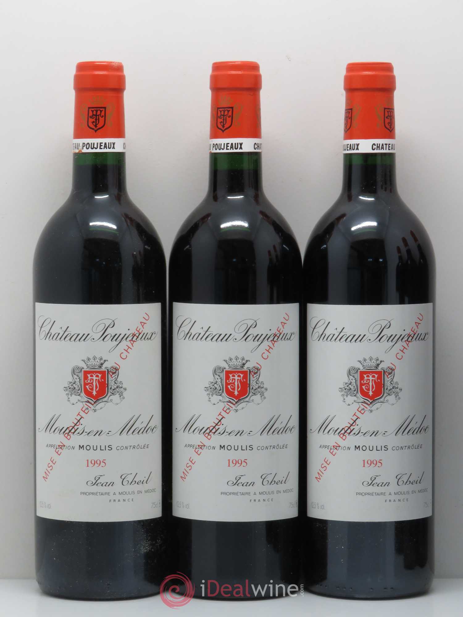 Château Poujeaux 1995 - Lot de 12 bouteilles - 3
