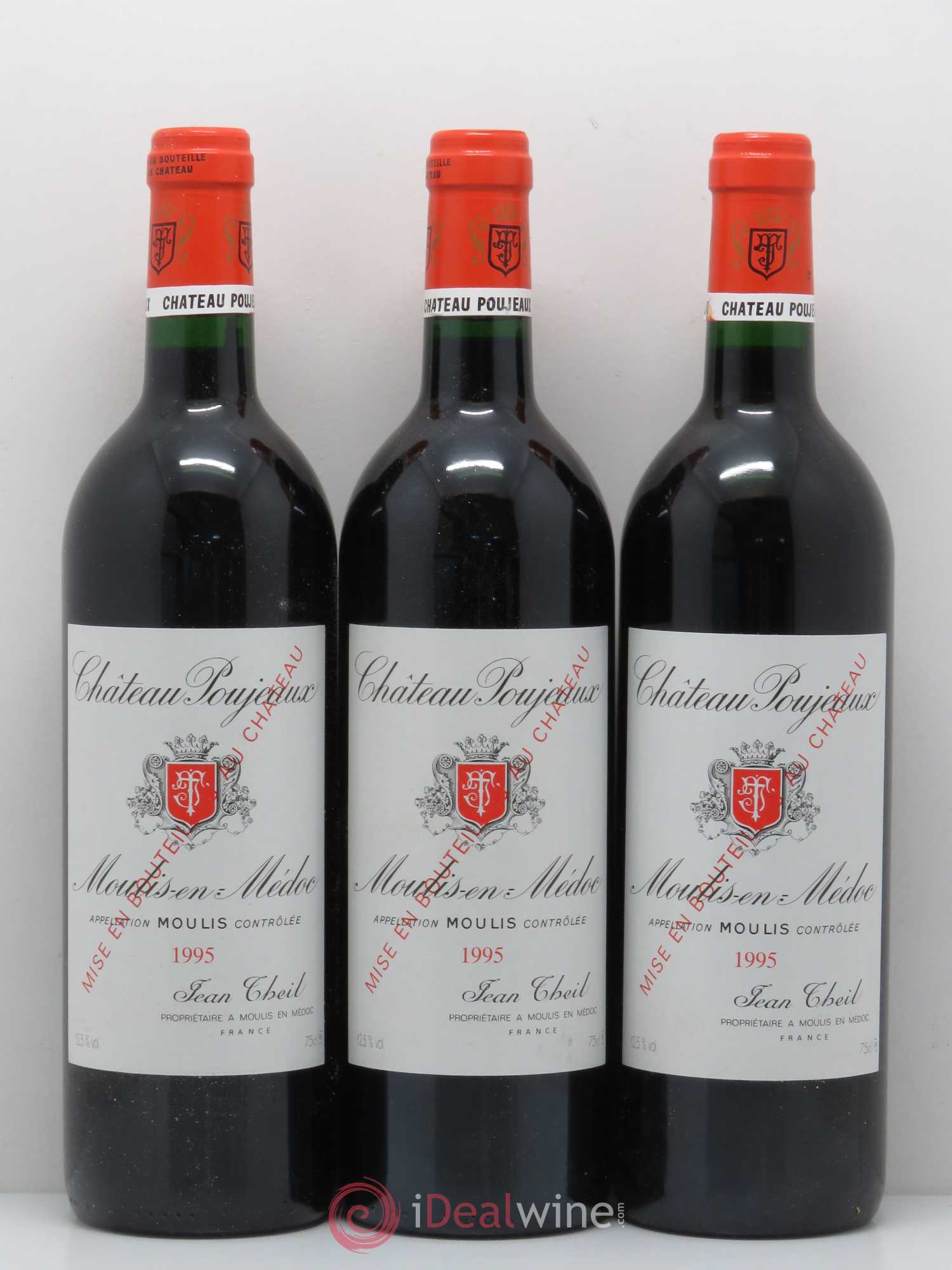 Château Poujeaux 1995 - Lot de 12 bouteilles - 4