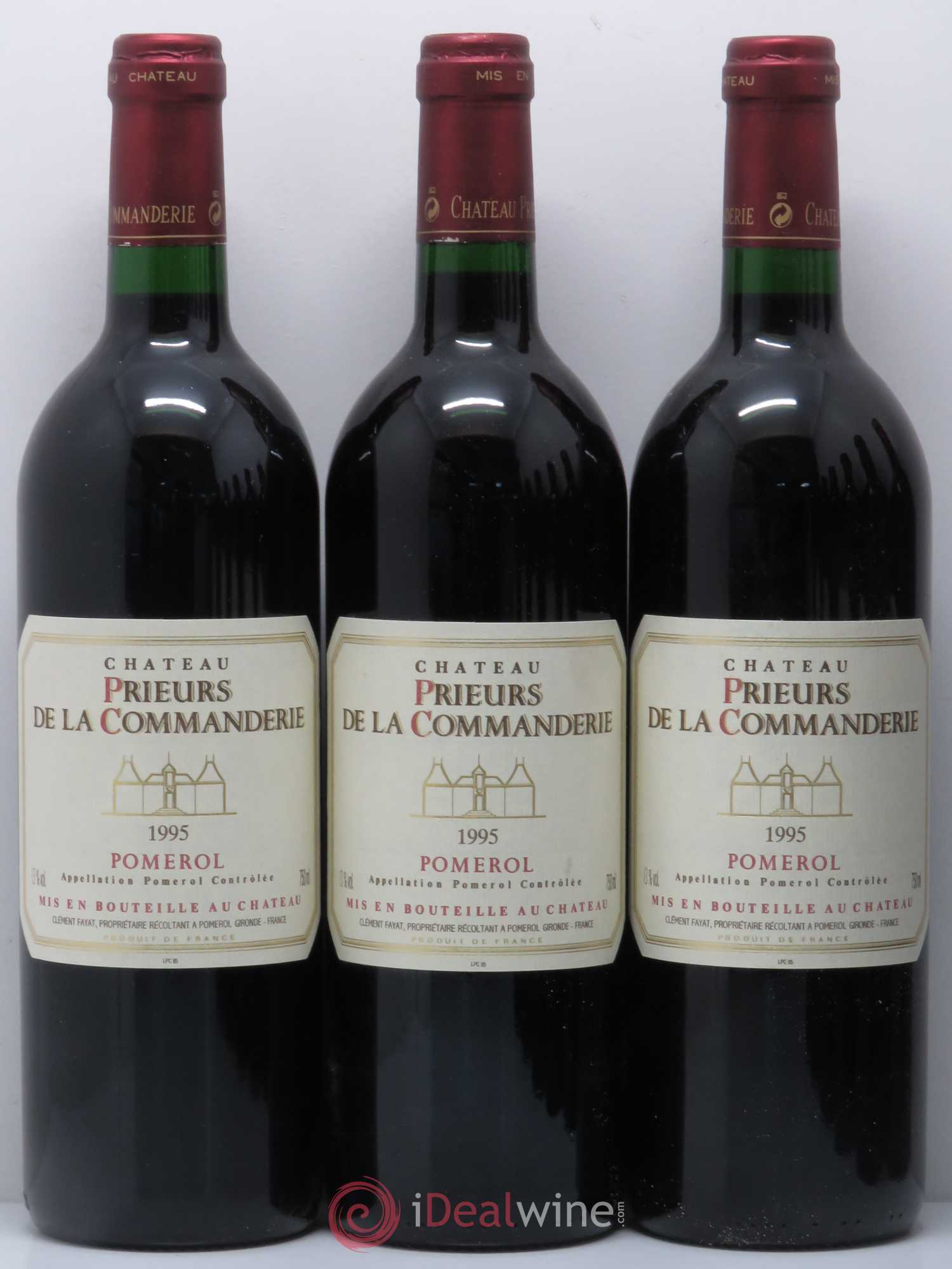 Pomerol  1995 - Posten von 12 Flaschen - 2