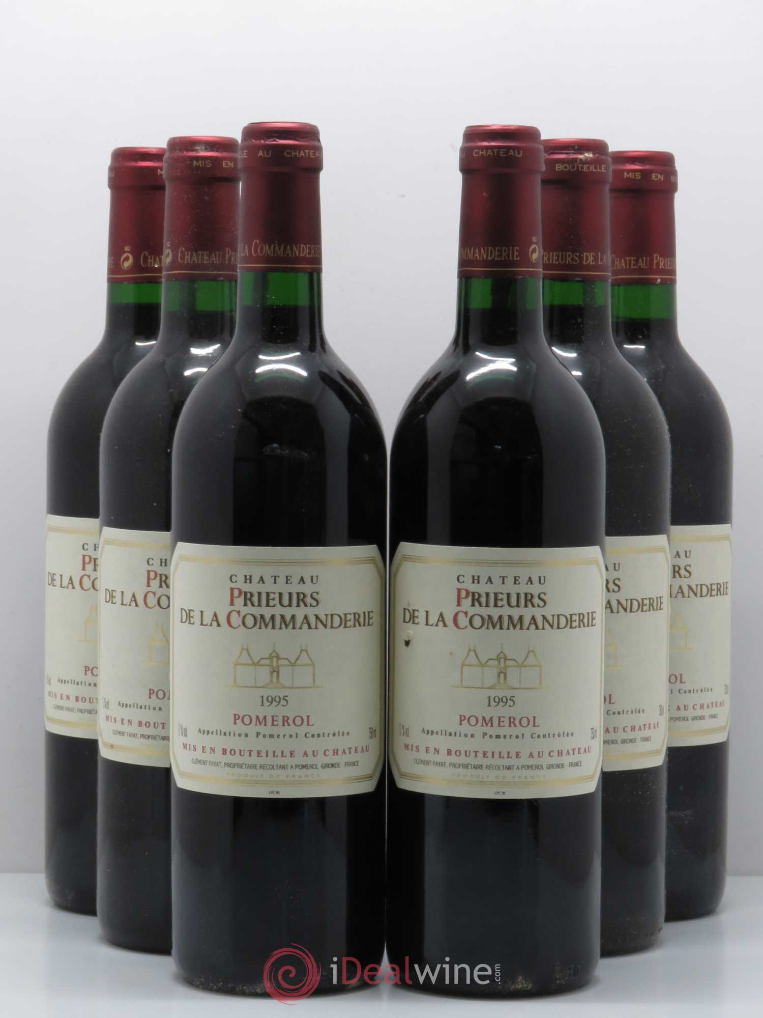 Pomerol 1995 - Posten von 6 Flaschen - 0