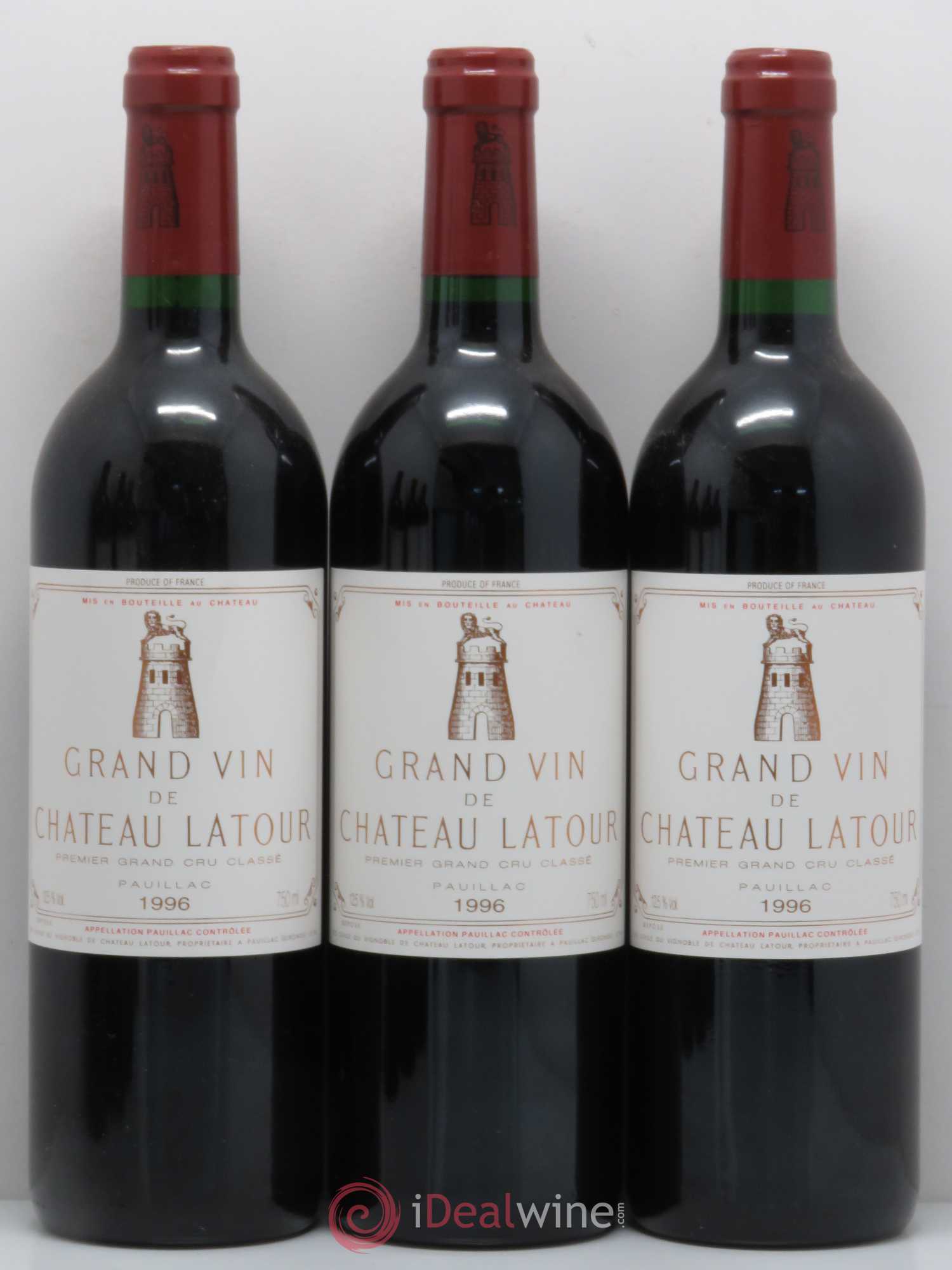 Château Latour 1er Grand Cru Classé 1996 - Lot de 6 bouteilles - 2