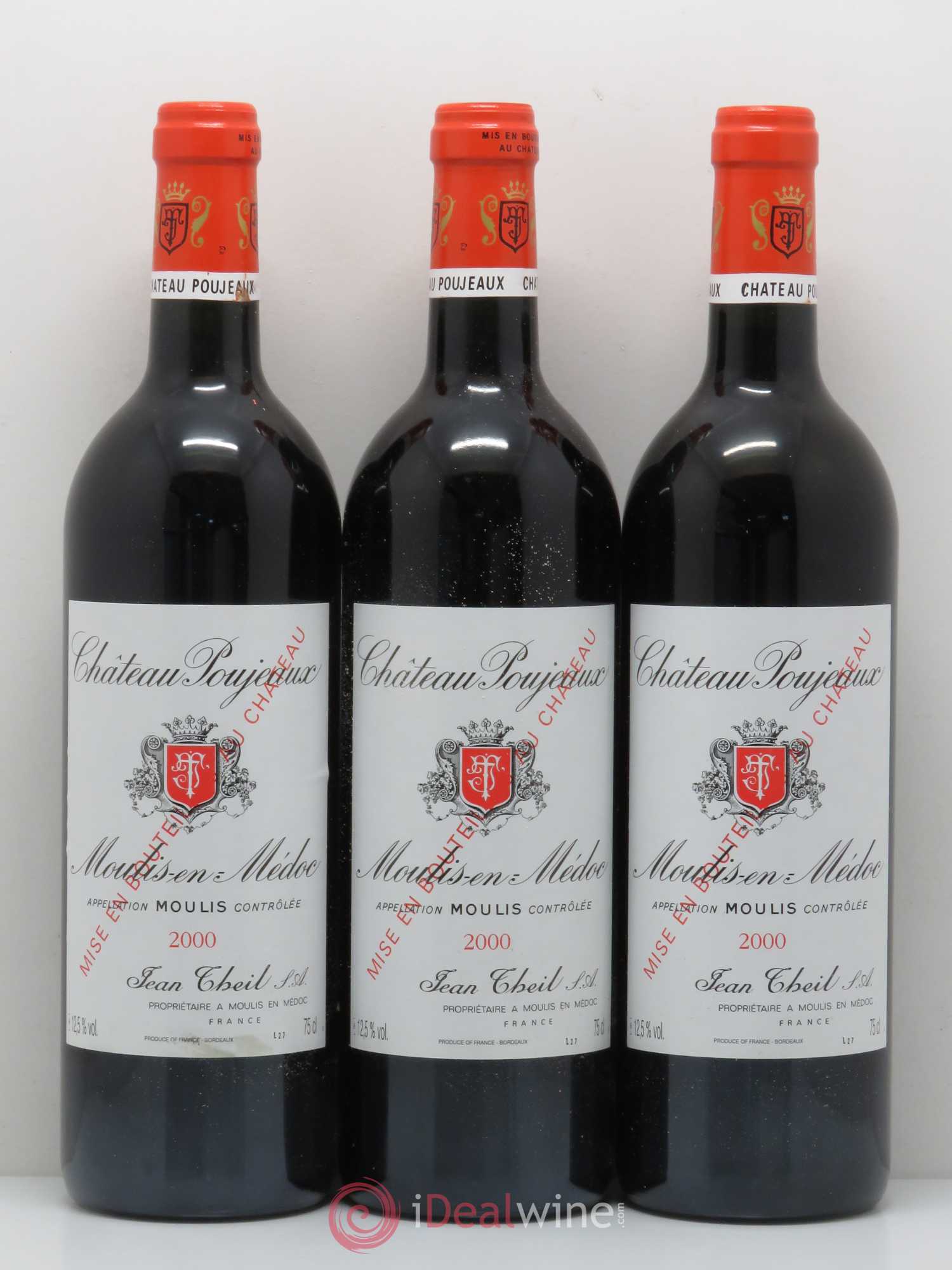 Château Poujeaux 2000 - Lot de 12 bouteilles - 4