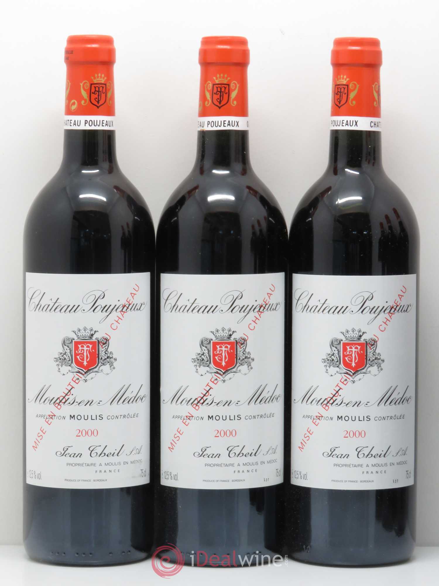 Château Poujeaux 2000 - Lot de 12 bouteilles - 3