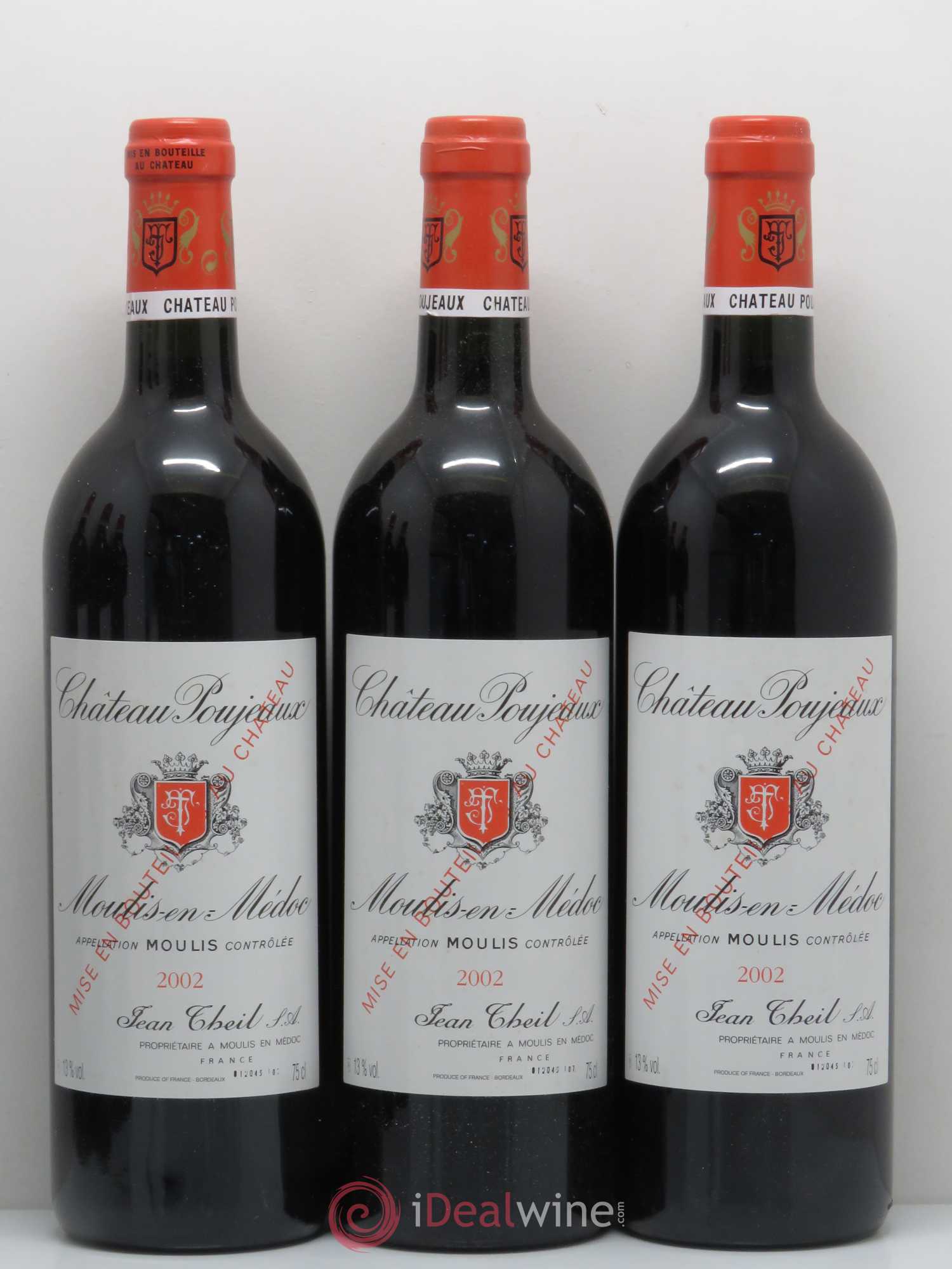 Château Poujeaux 2002 - Lot de 12 bouteilles - 3